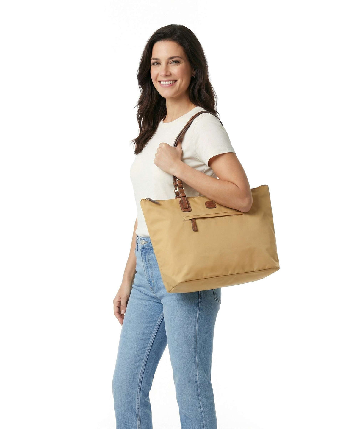 X-Collection Nylon Sportina 2-in-1 Large - Honey