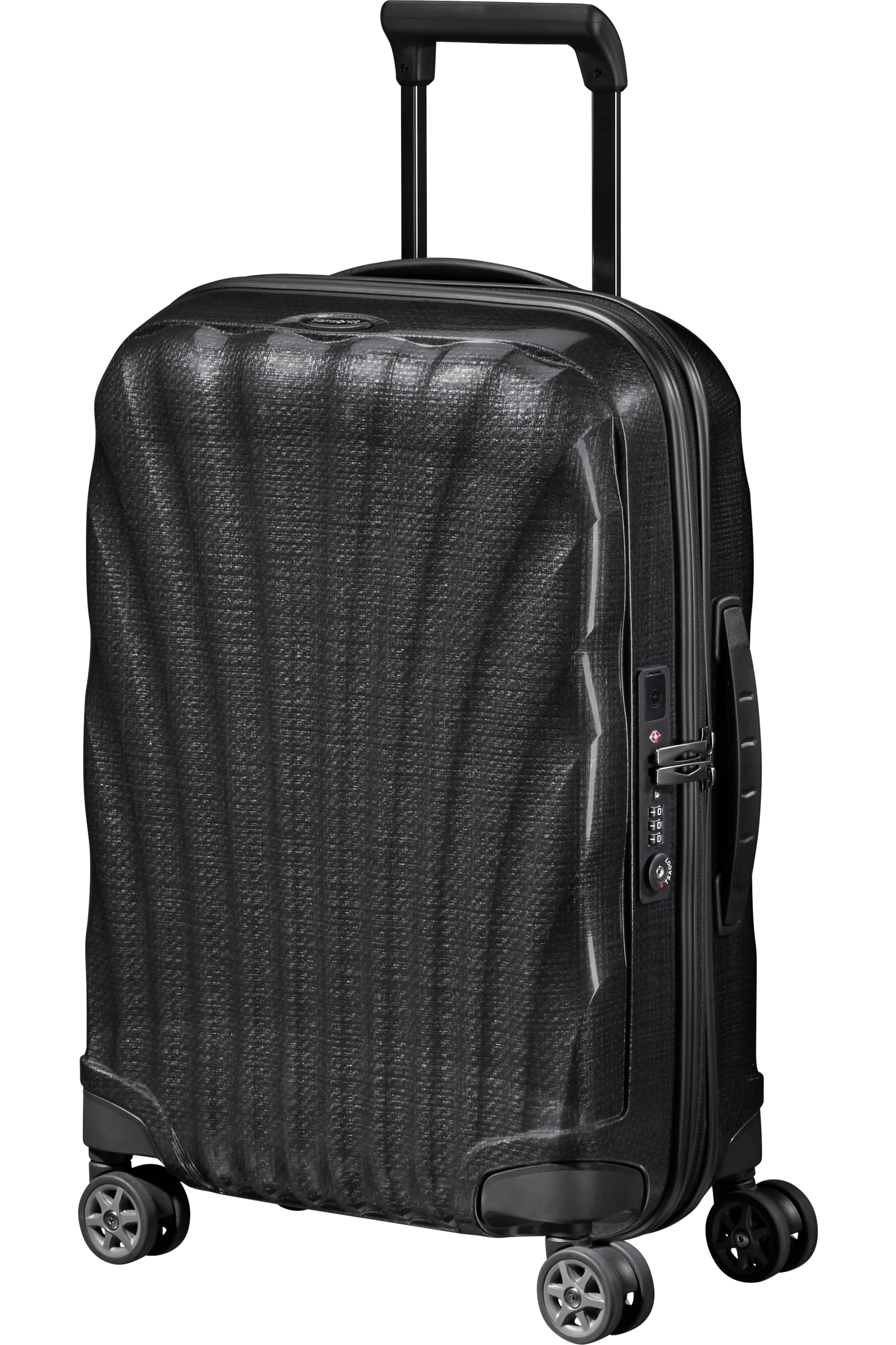 C-Lite Spinner (4 wheels) 55cm Cabin - Black