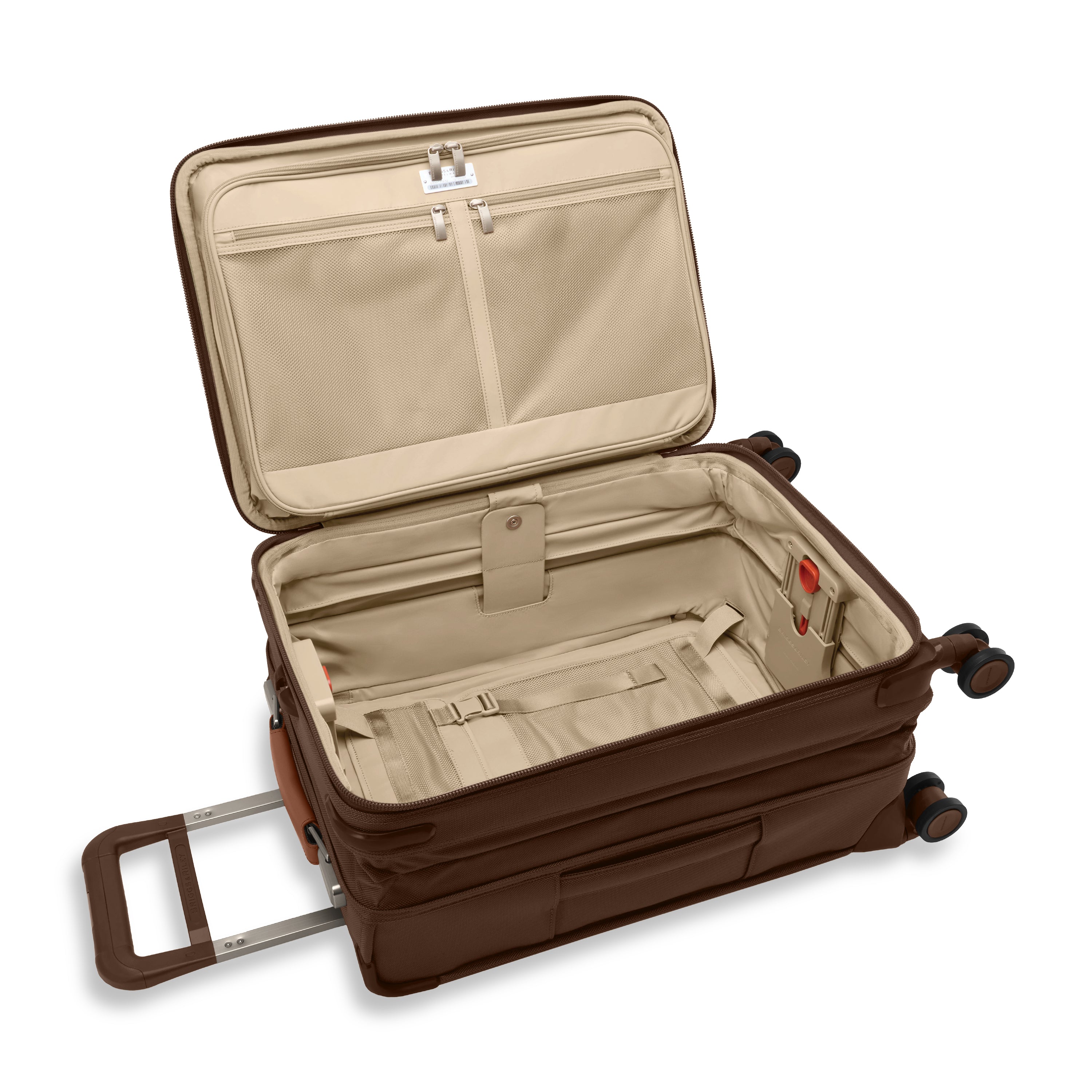 BASELINE Essential Carry-On Expandable Spinner - Chocolate
