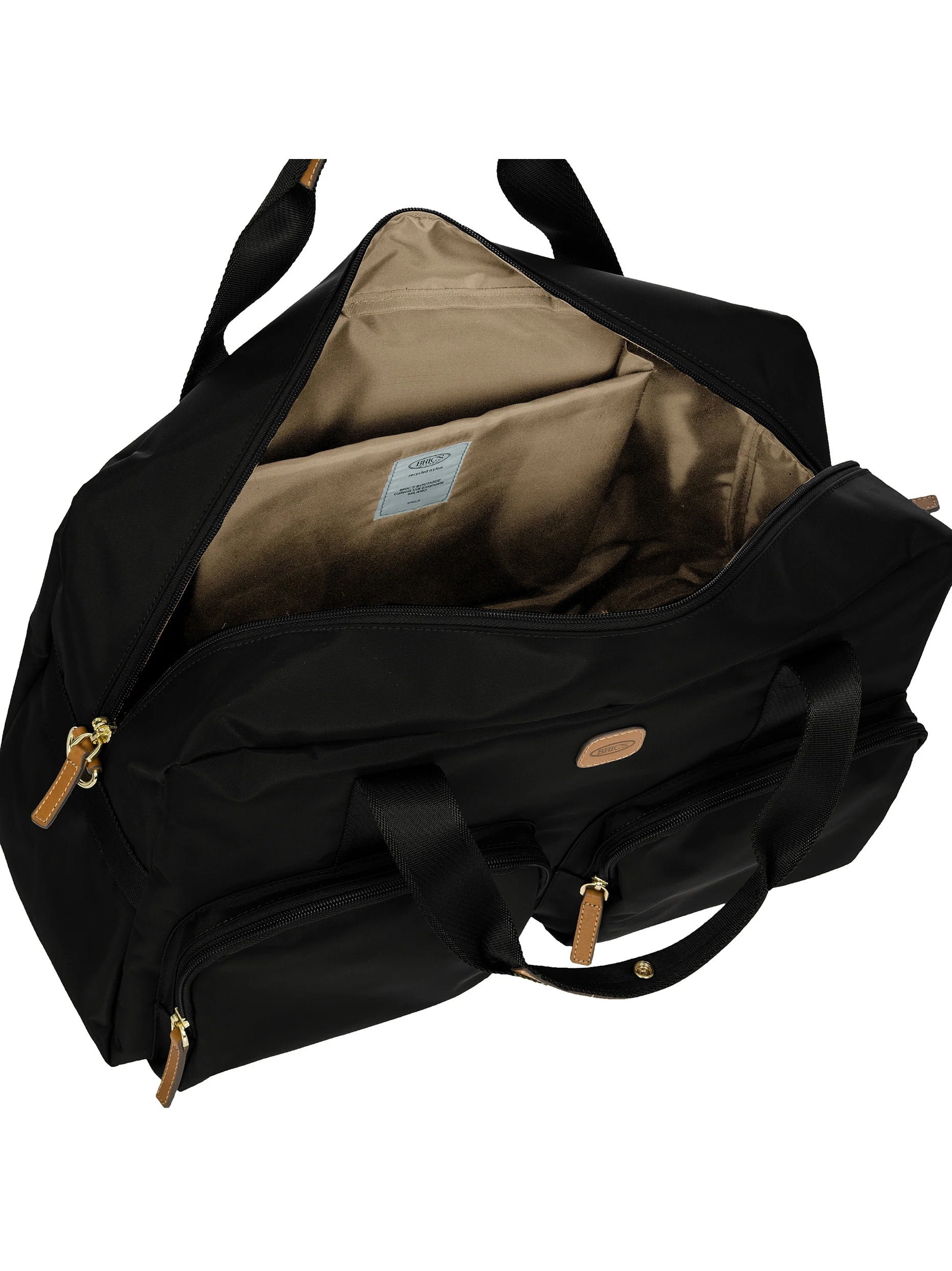 X-Collection Holdall with Pockets - Black