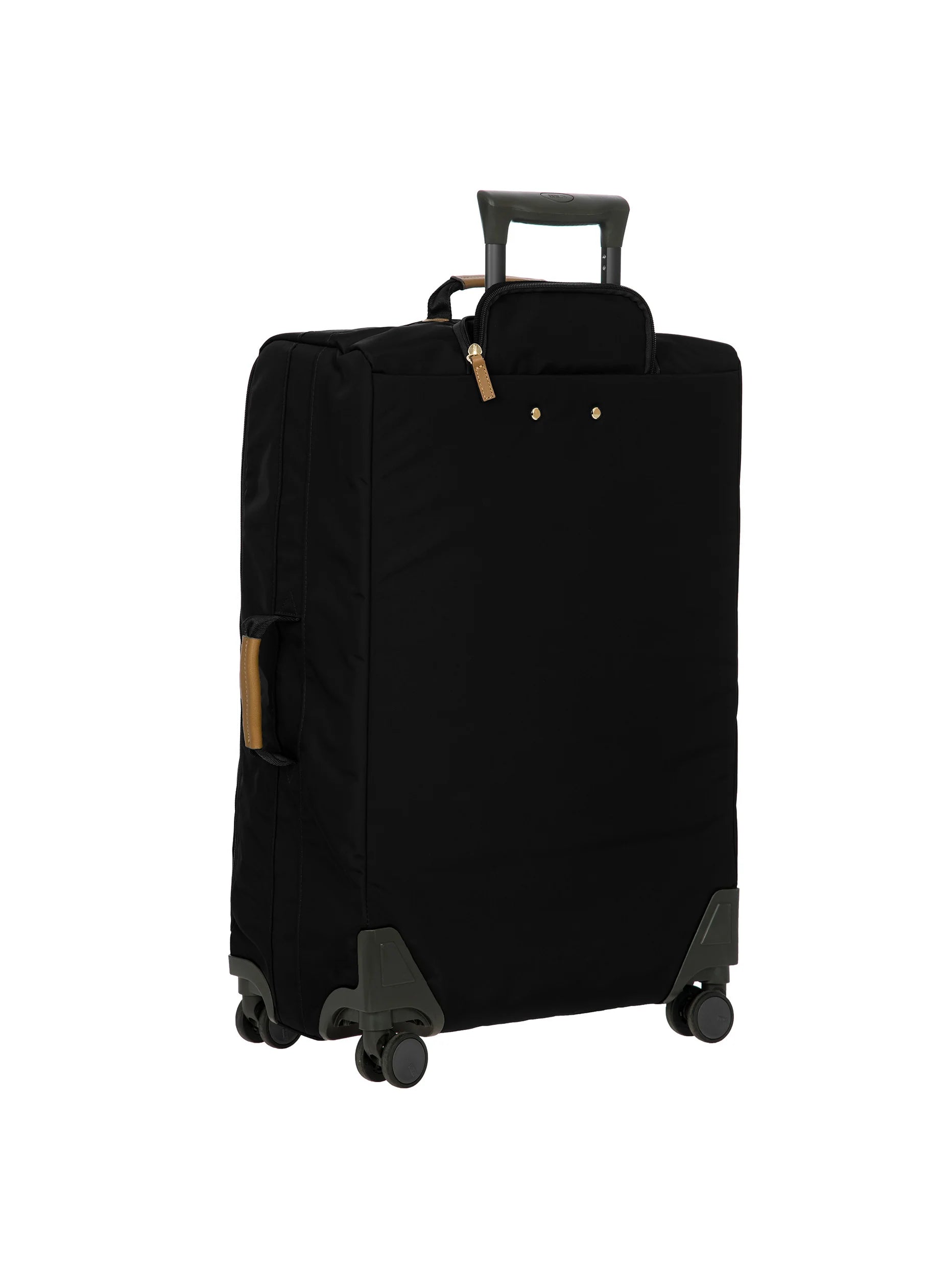 X-Collection Medium 71cm recycled fabric trolley - Black