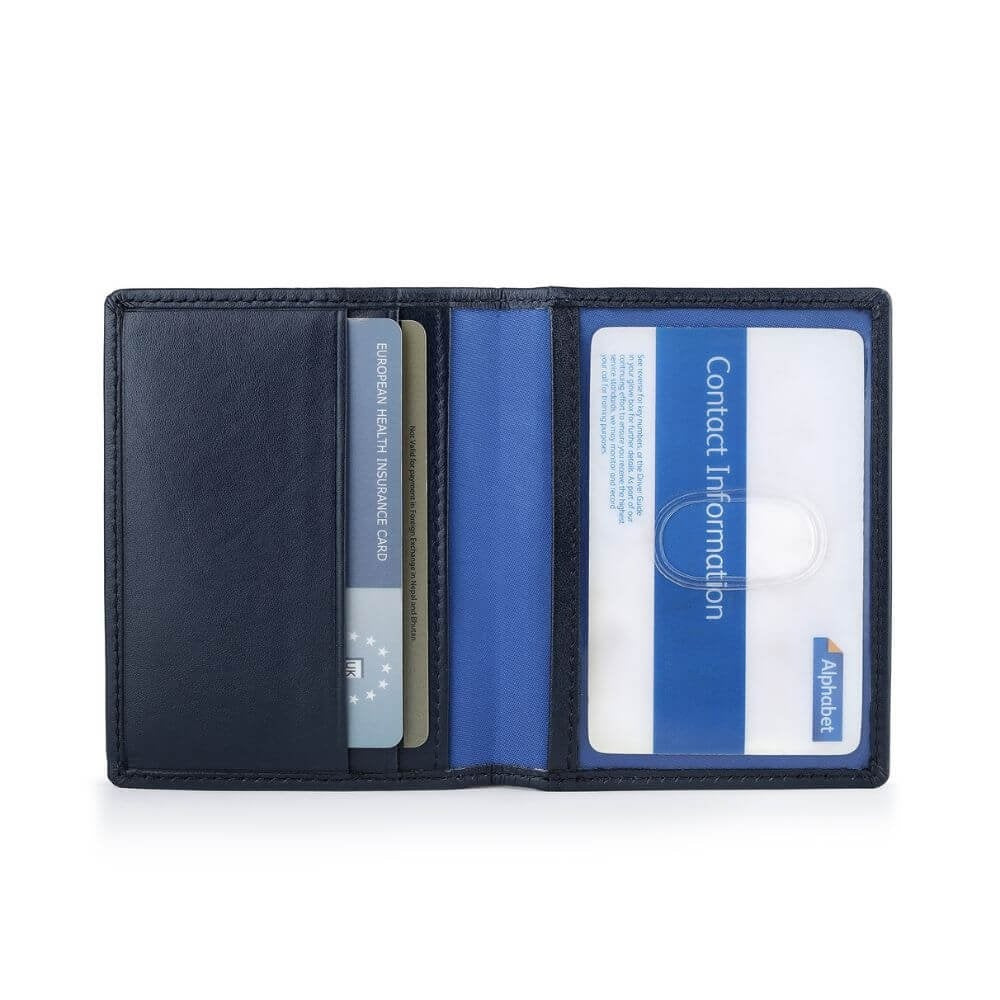 Biofold Cardholder Wallet Carmen Rio - Navy