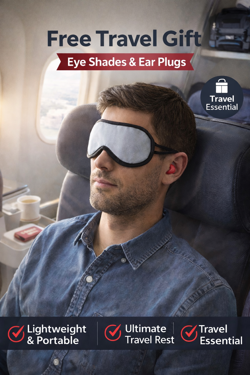 WENGER EYE SHADES AND EAR PLUGS WORTH £20.99!