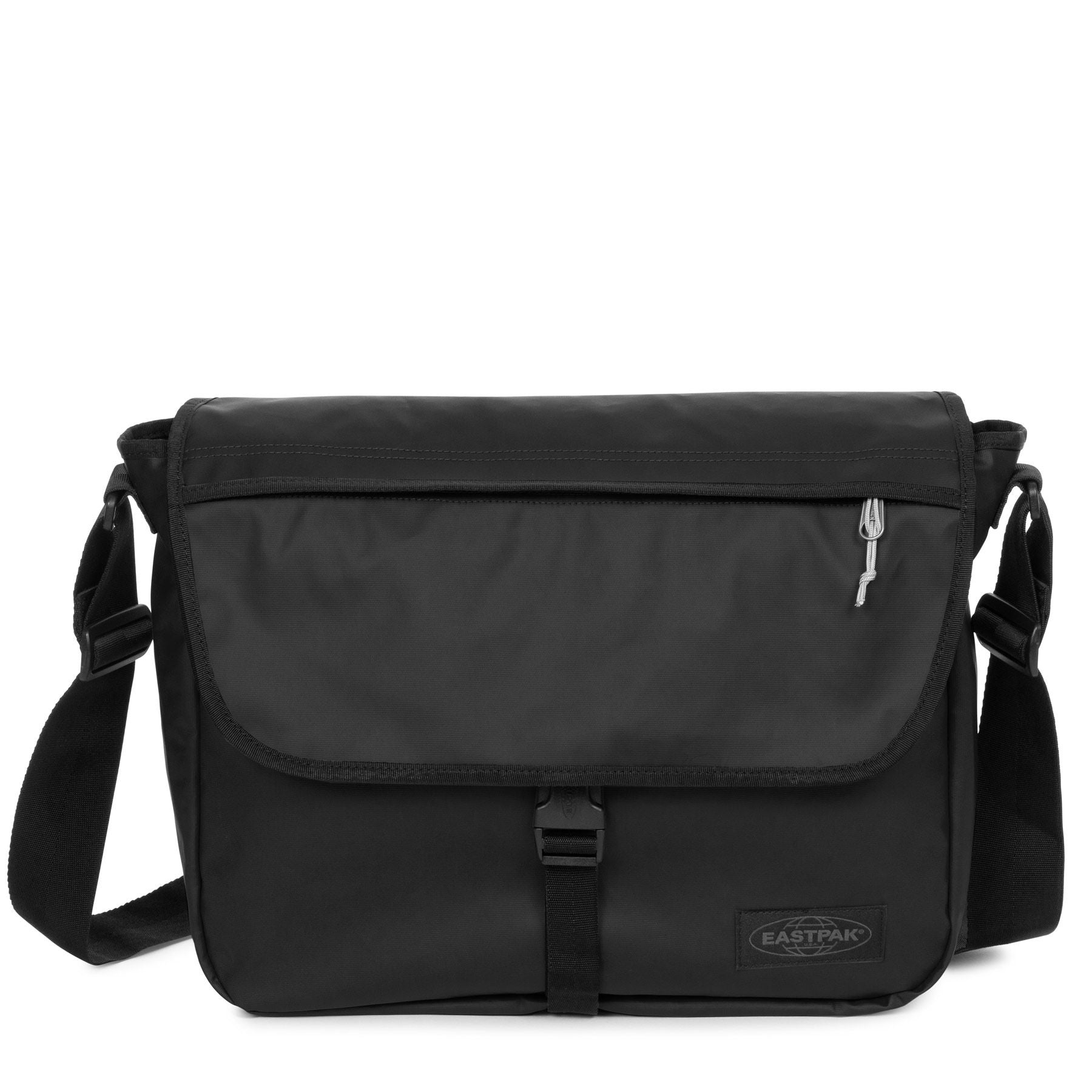 Sacs Bandoulière Homme Sac Bandoulière EASTPAK Delegate - Tarp Noir Résistant Avec Compartiment PC 17 Pouces Sac étanche Delegate Tarp