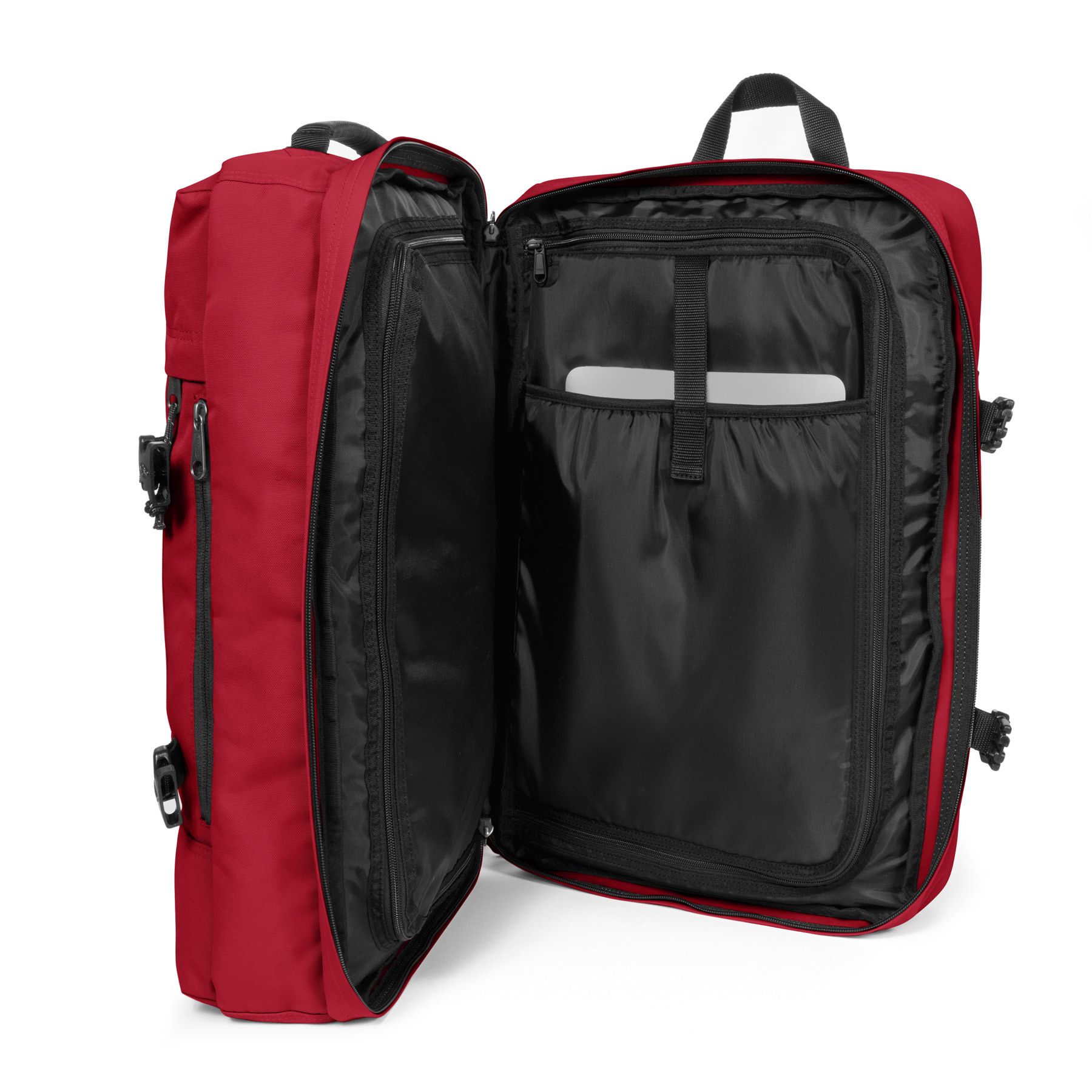 TRAVELPACK Large backpack with laptop sleeve - Scarlet Red