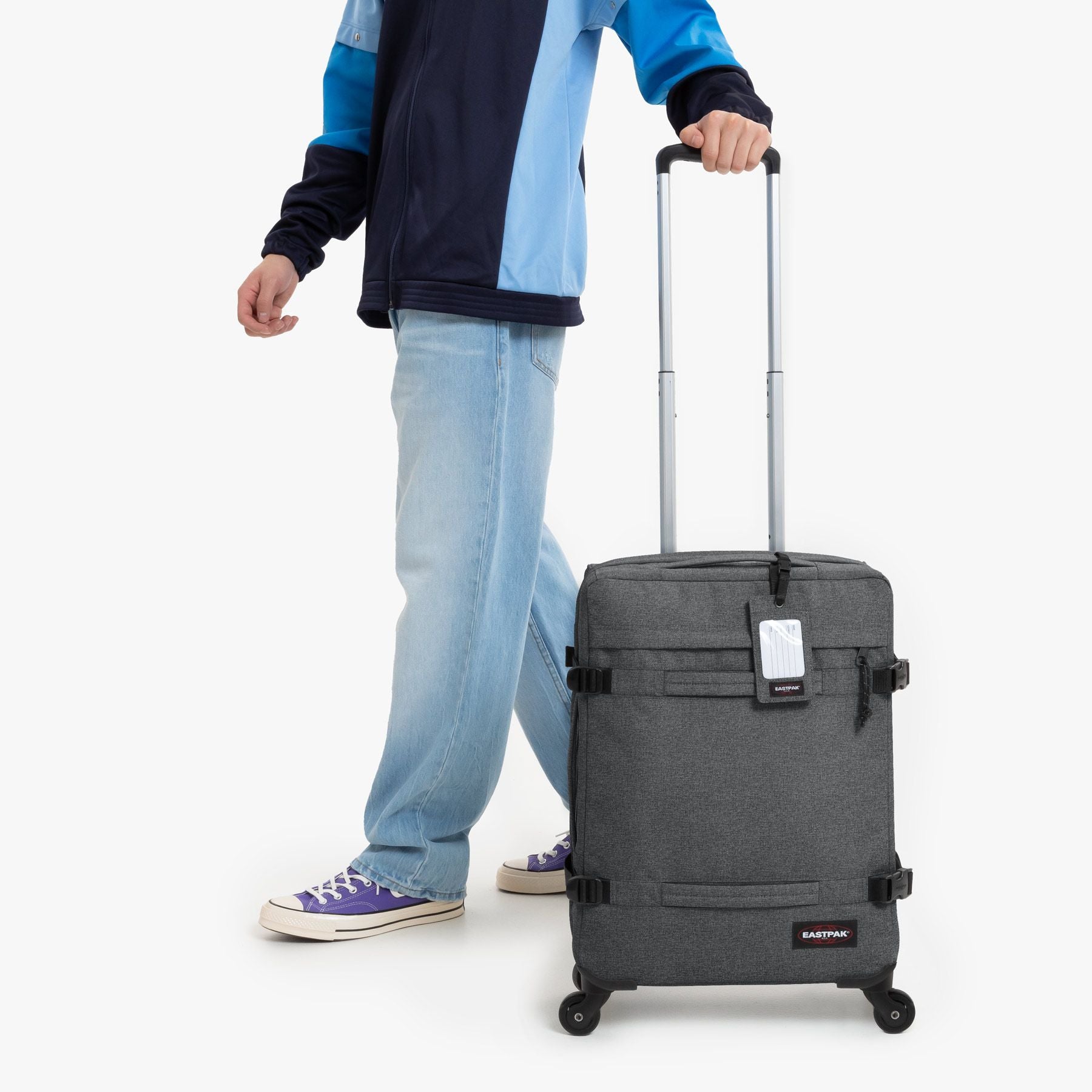 TRANSIT'R 4 Small Trolley - Black Denim (grey)