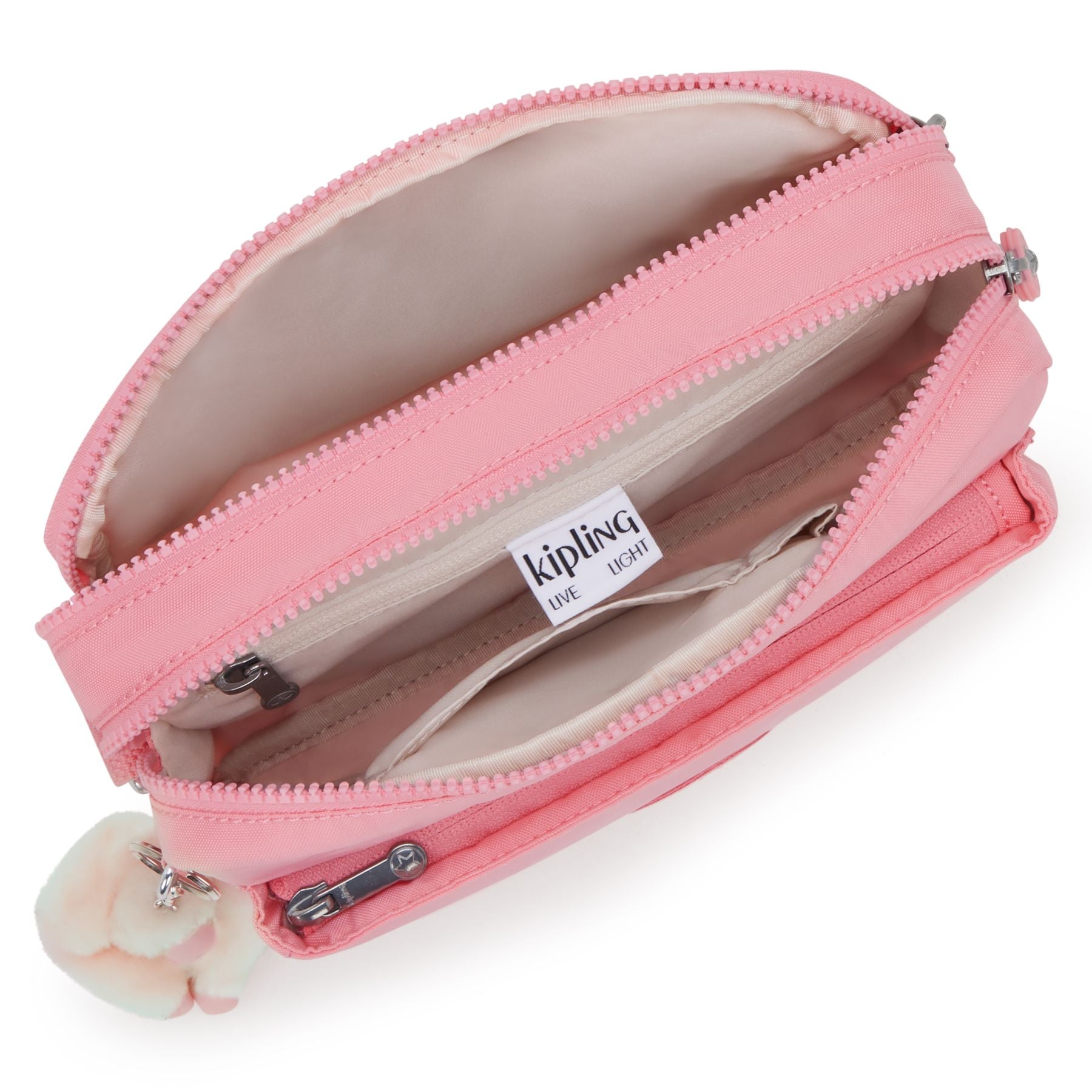 ABANU M Versatile Medium Crossbody with Adjustable Shoulder Strap - Enjoyable Blush (pink)