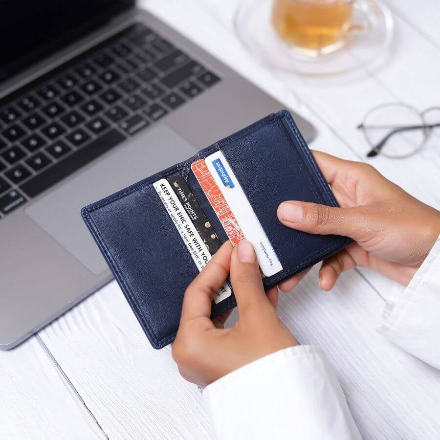 RFID Card Holder - Navy