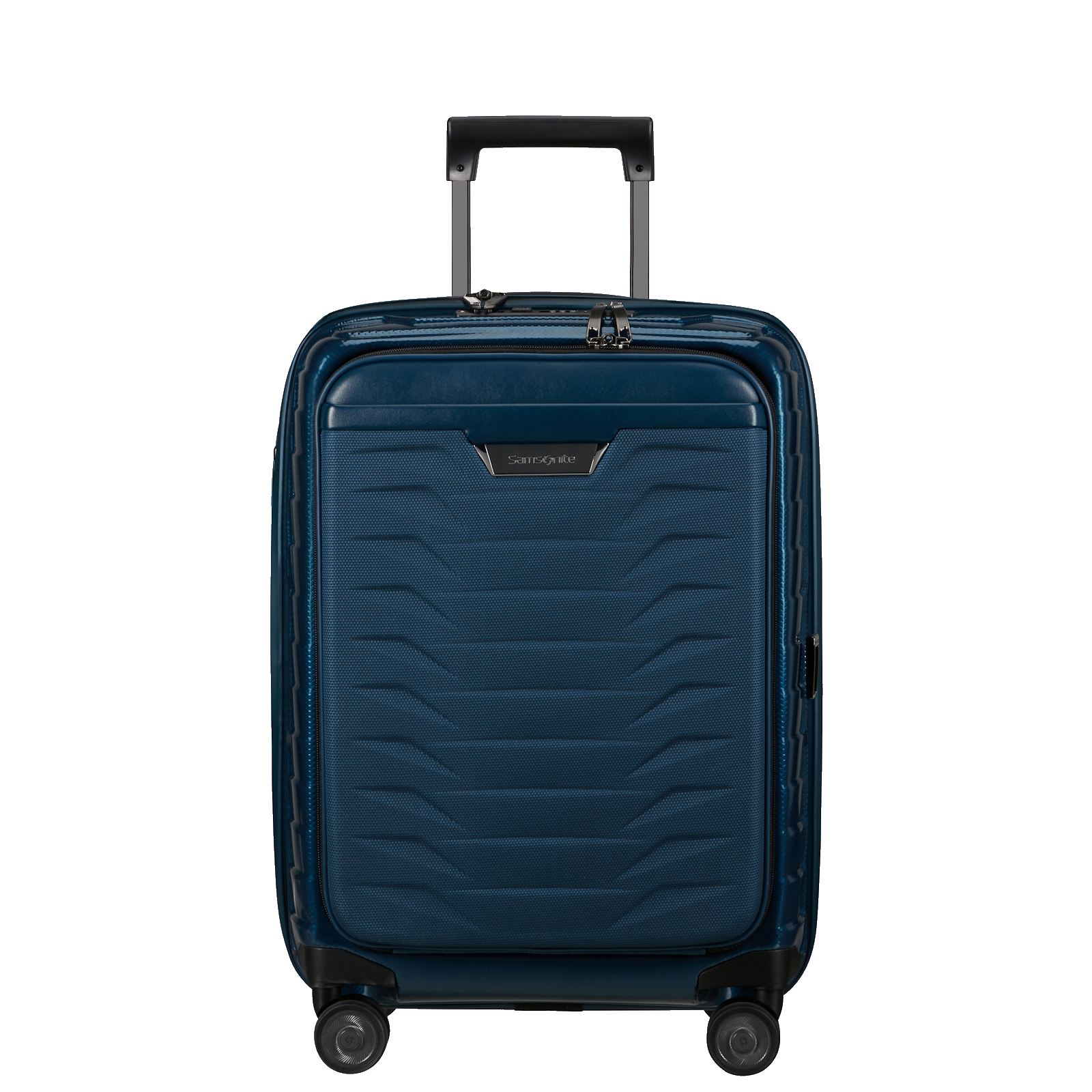 PROXIS 55cm Easy Access Spinner Expandable (4 wheels) - Petrol Blue