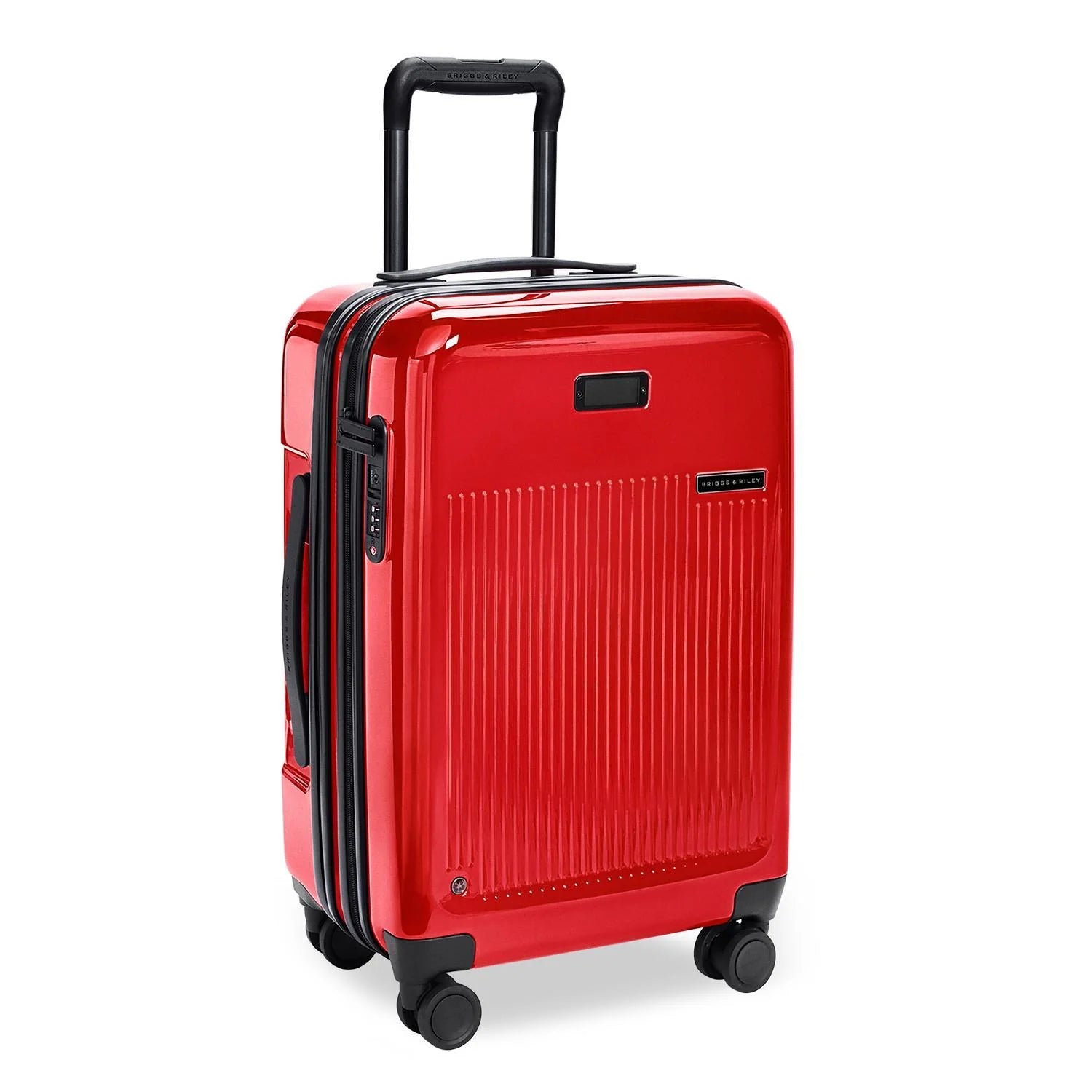 Sympatico Essential 56cm Carry-On Expandable Spinner - Glossy Ruby