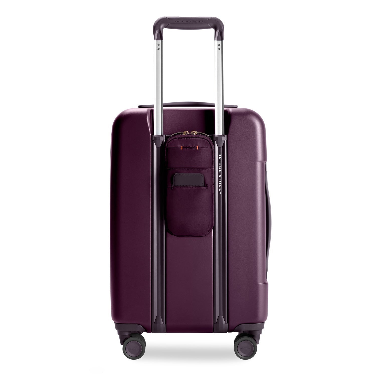 Sympatico Essential 56cm Front Pocket Carry-On Expandable Spinner - Plum