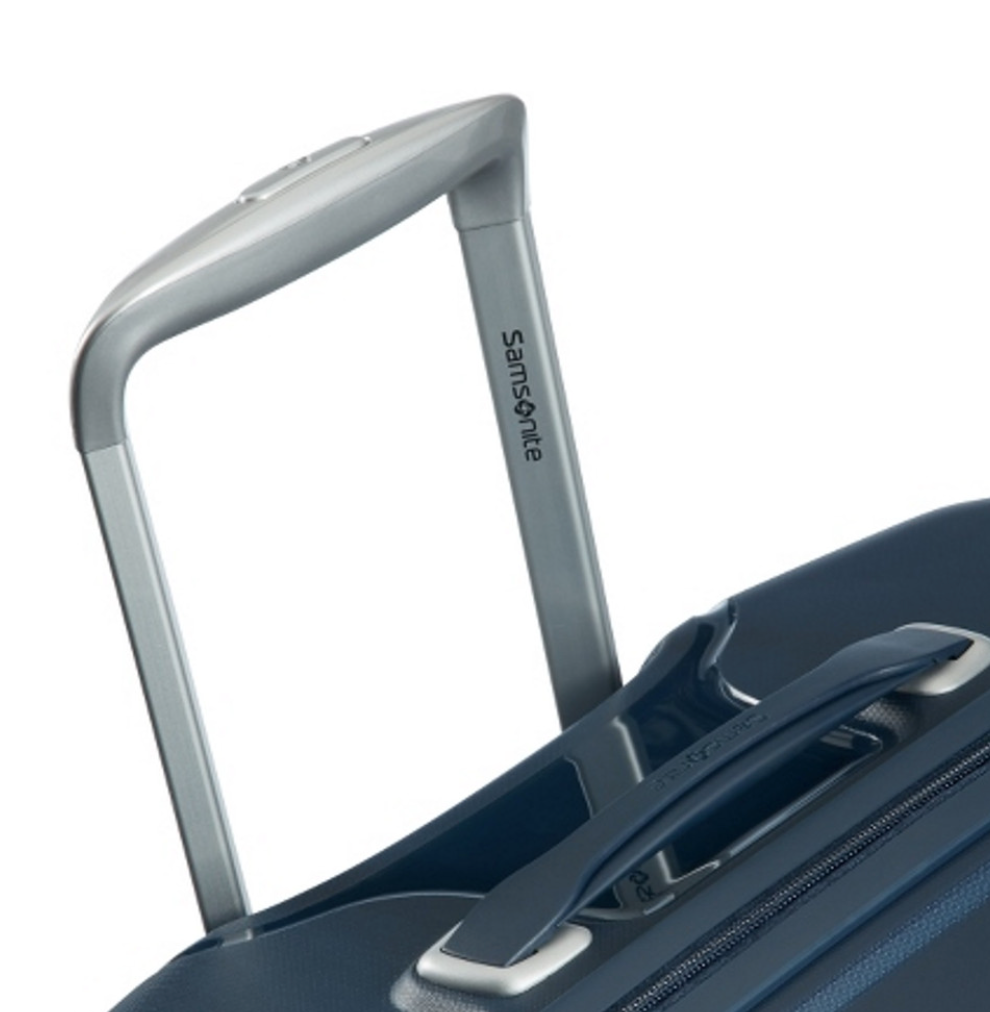 FLUX Expandable Cabin Suitcase 55cm (4 Wheel) - Navy Blue