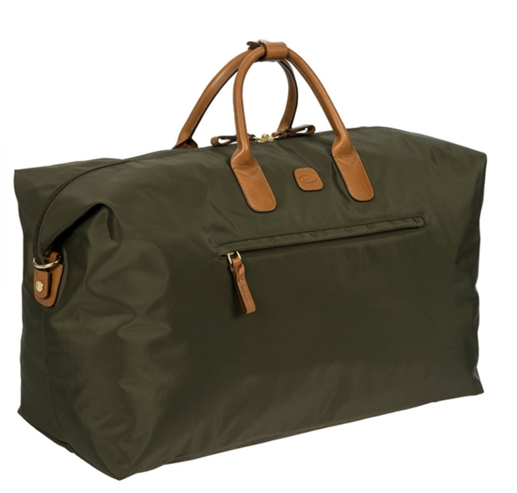 X-collection nylon luxury Holdall 2in1 - Olive