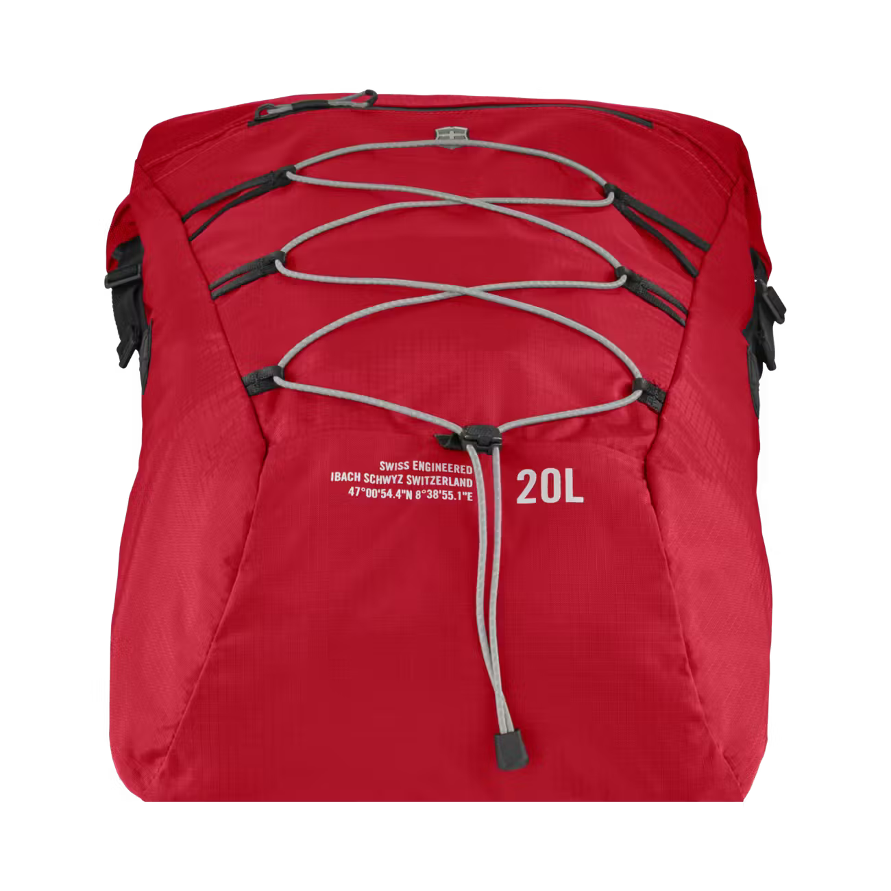 Altmont Active Lightweight Rolltop Backpack - Red