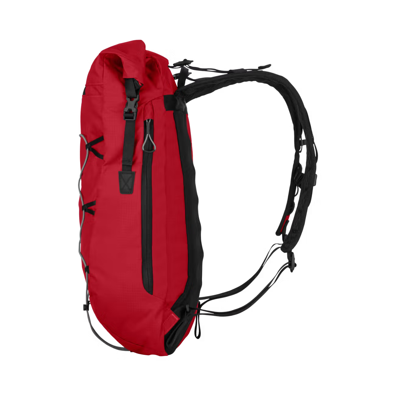 Altmont Active Lightweight Rolltop Backpack - Red