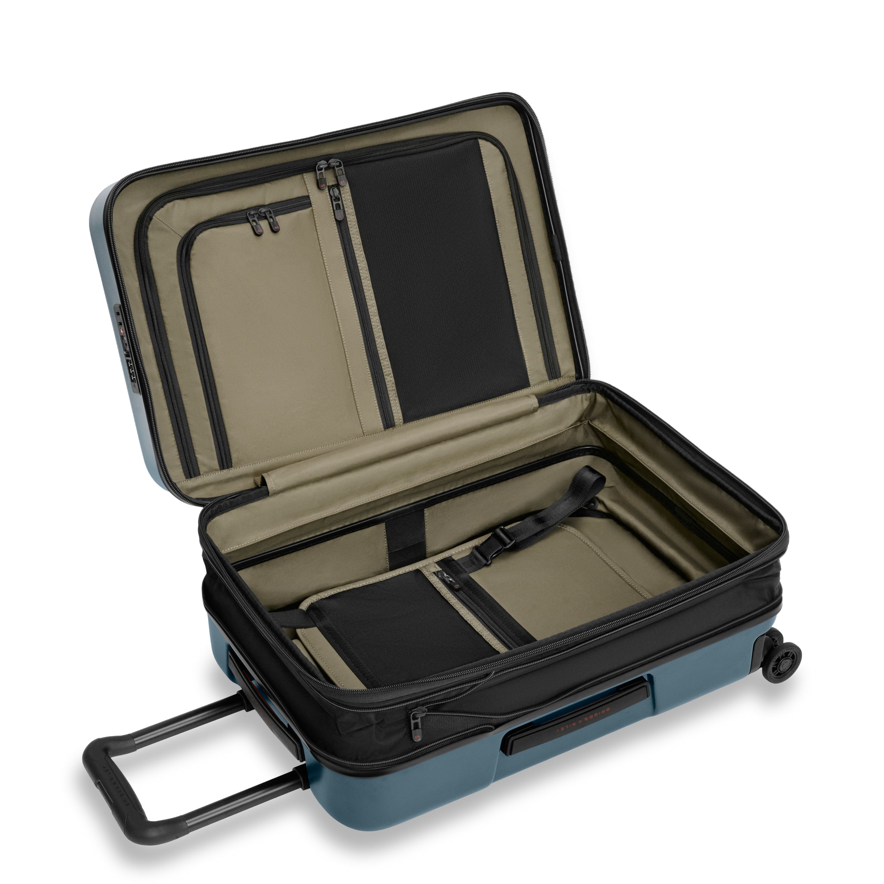 ZDX Essential 56cm Hardside Carry-On Expandable Spinner - Ocean