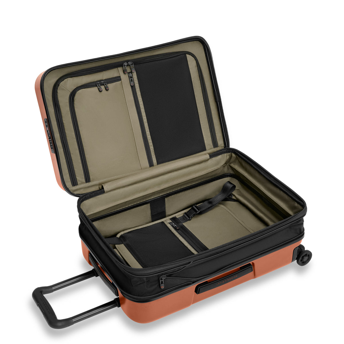 ZDX Essential 56cm Hardside Carry-On Expandable Spinner - Canyon
