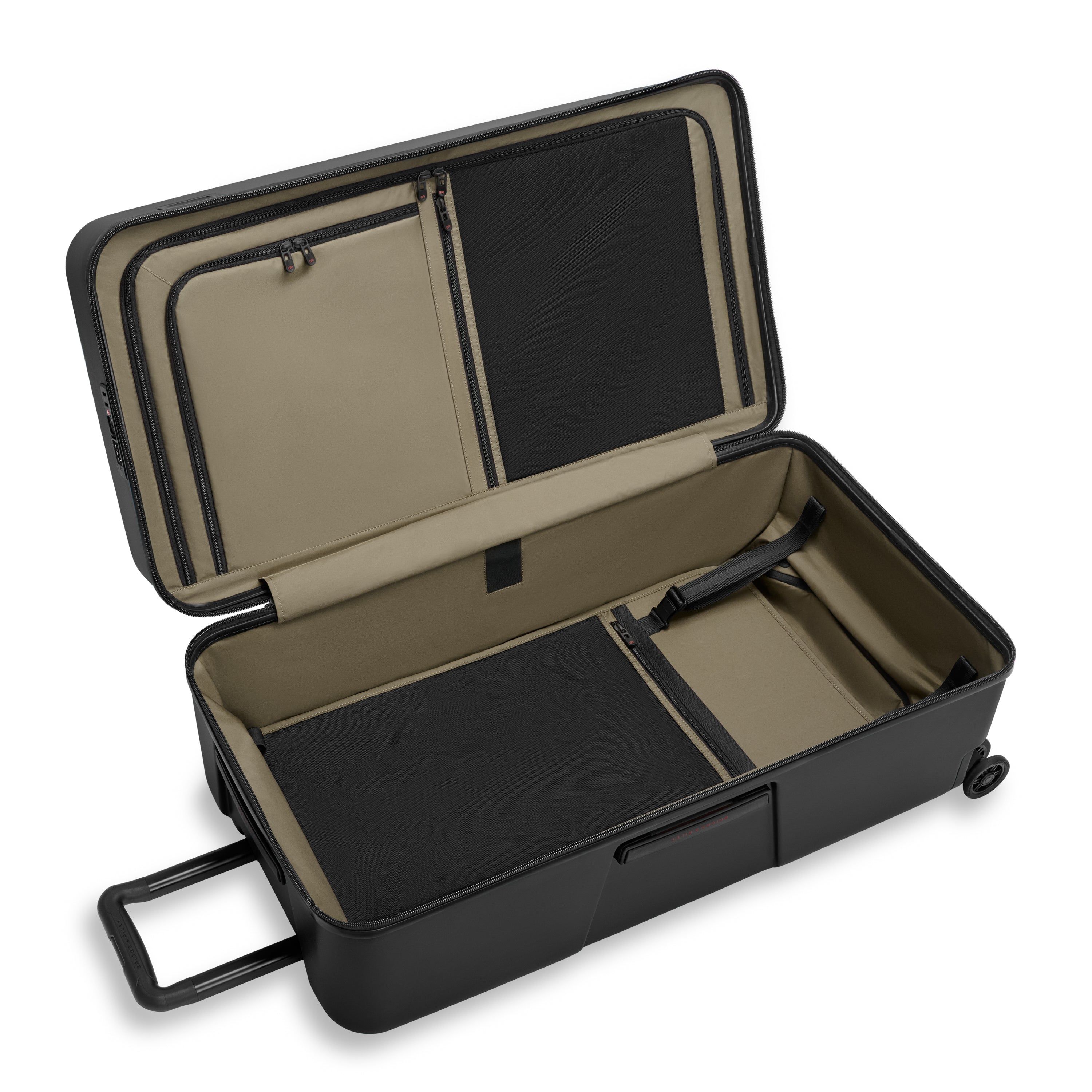 ZDX Extra Large 81cm Hardside Trunk Spinner - Black
