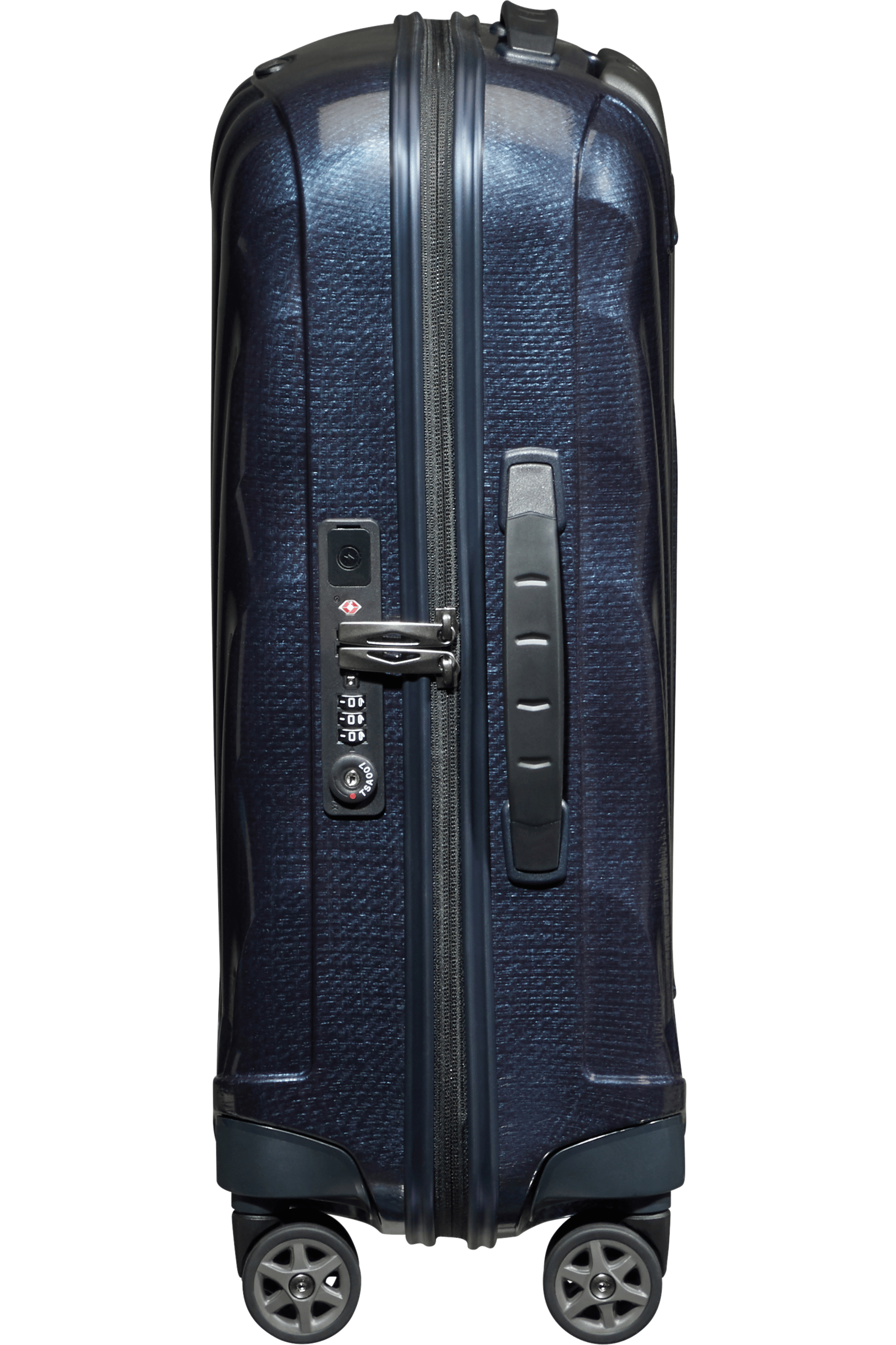C-Lite Spinner (4 wheels) 55cm Expandable Cabin - Midnight Blue