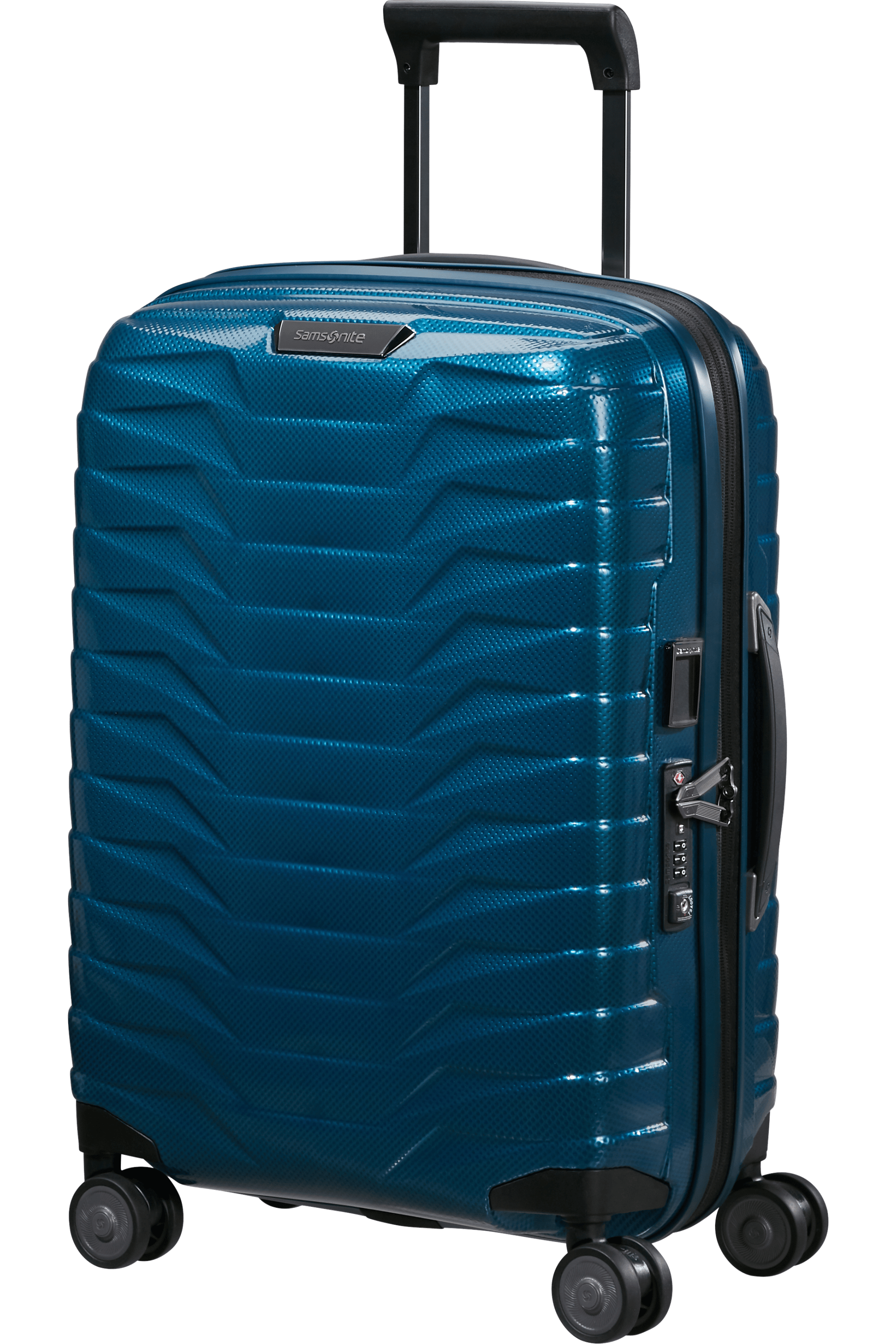PROXIS 55cm (20/23cm) Spinner Expandable (4 wheels) - Petrol Blue