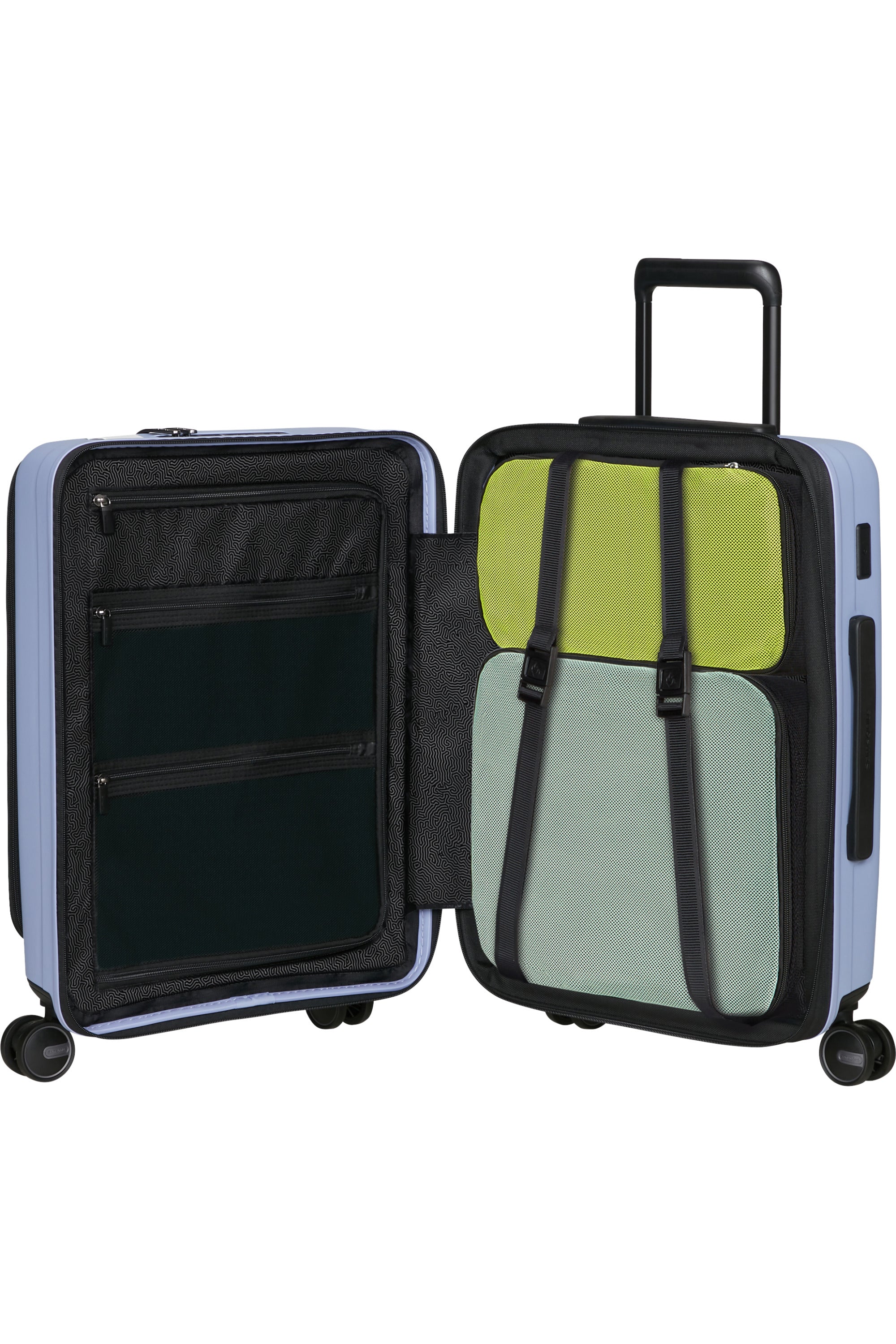 RESTACKD Spinner Expandable (4 wheels) 55cm Easy Access - Lavender
