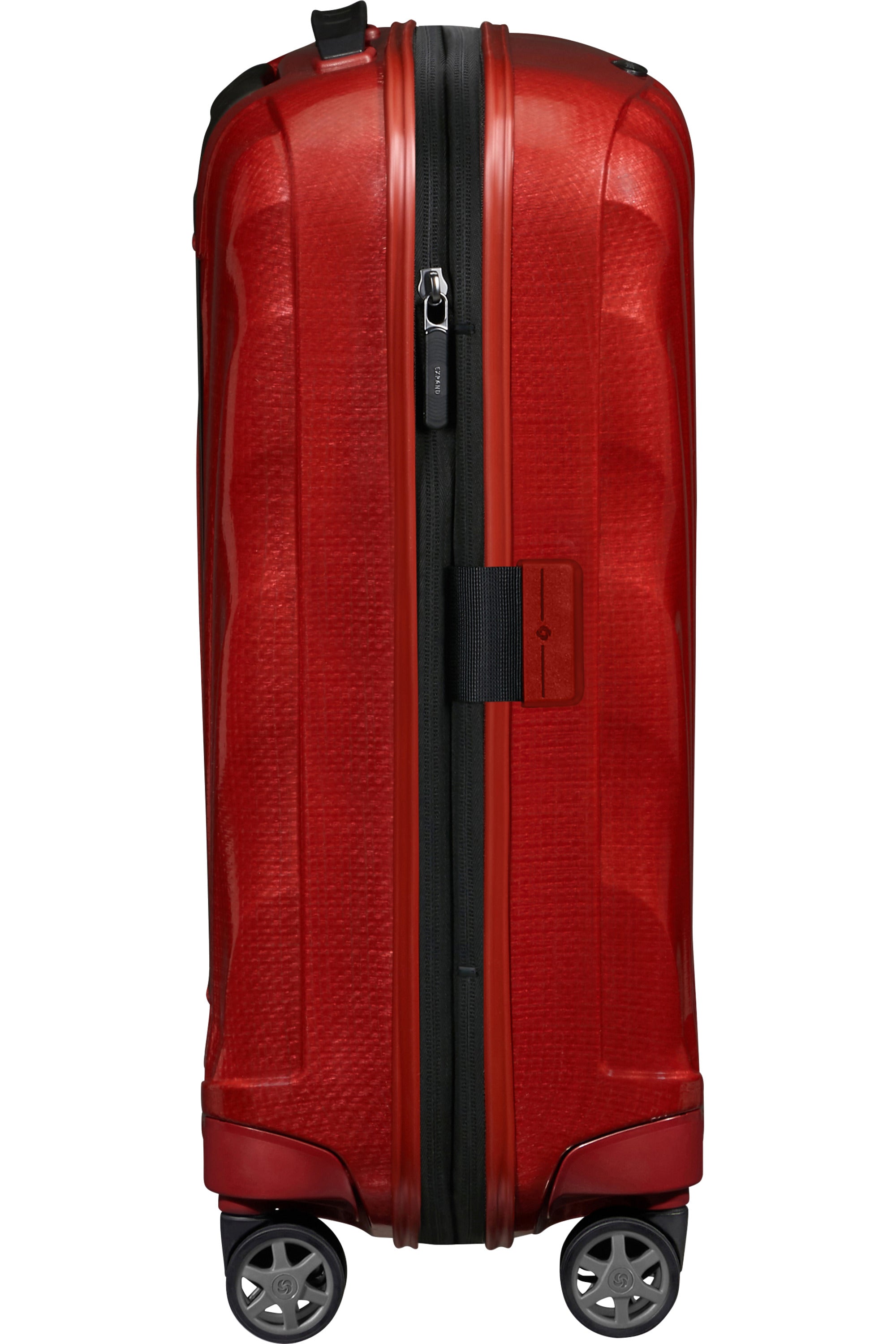 C-Lite Spinner (4 wheels) 55cm Expandable Cabin - Chili Red