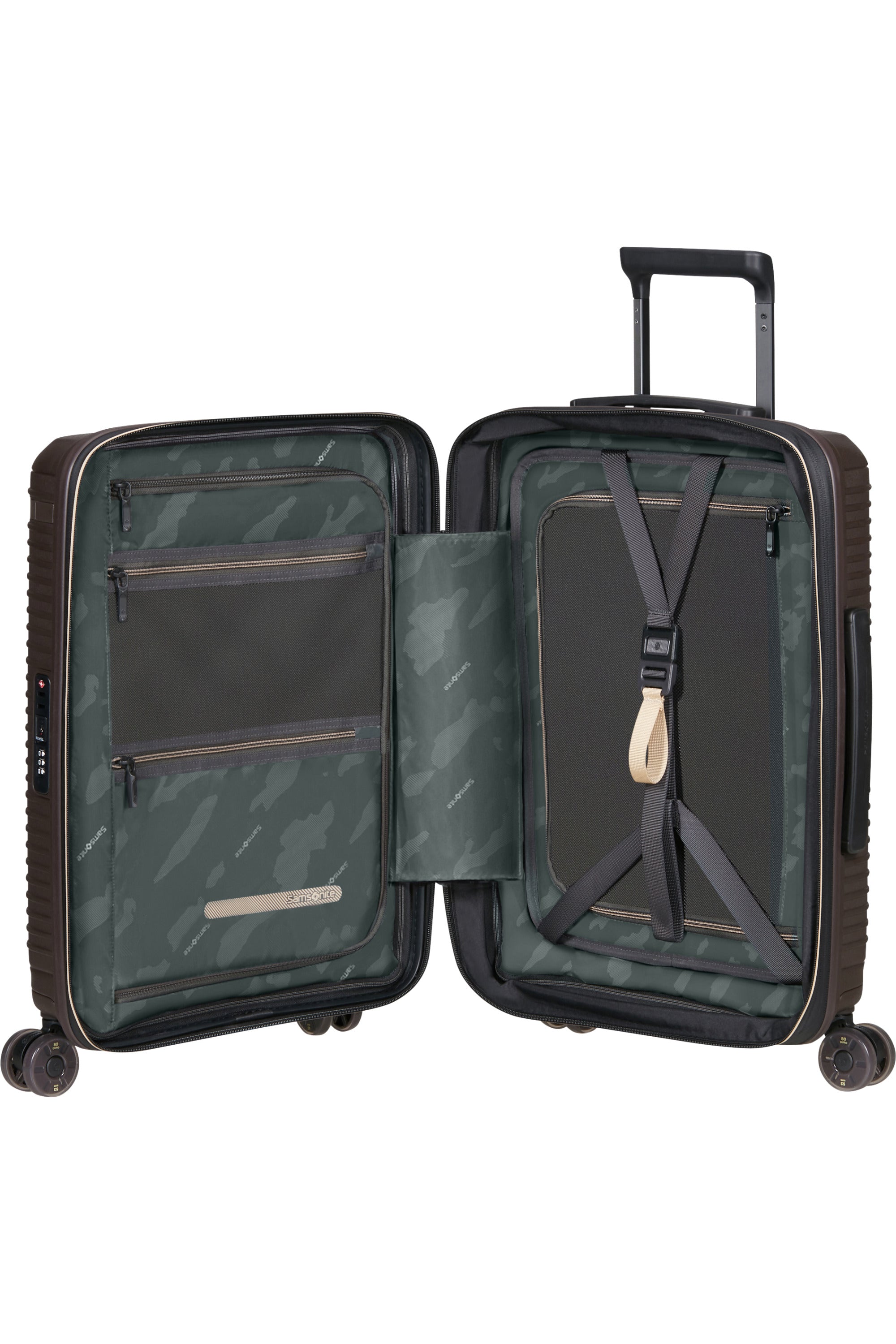 PRODIVER Spinner Expandable (4 wheels) 55cm - Coffee Bean