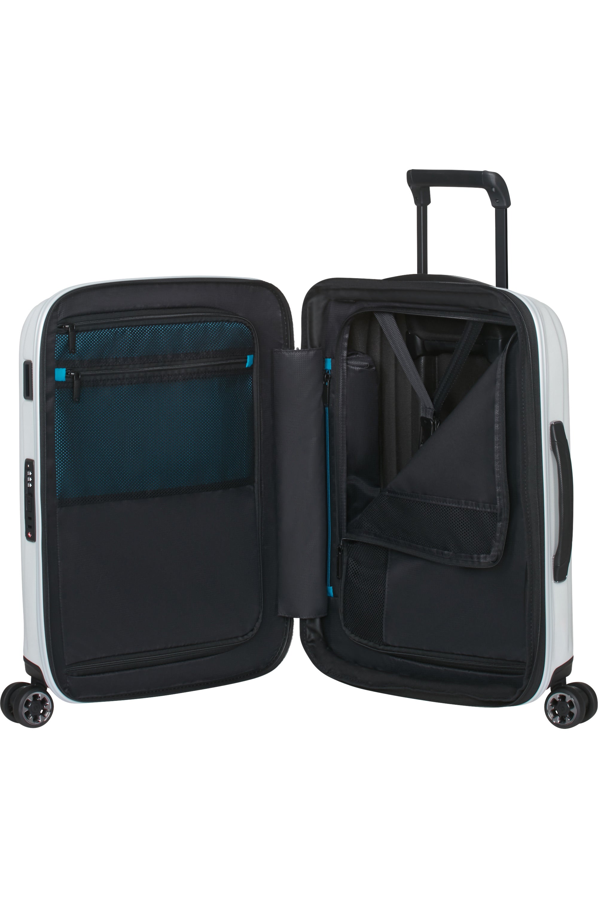 NEXIS Spinner Expandable (4 wheels) 55cm - Cotton White