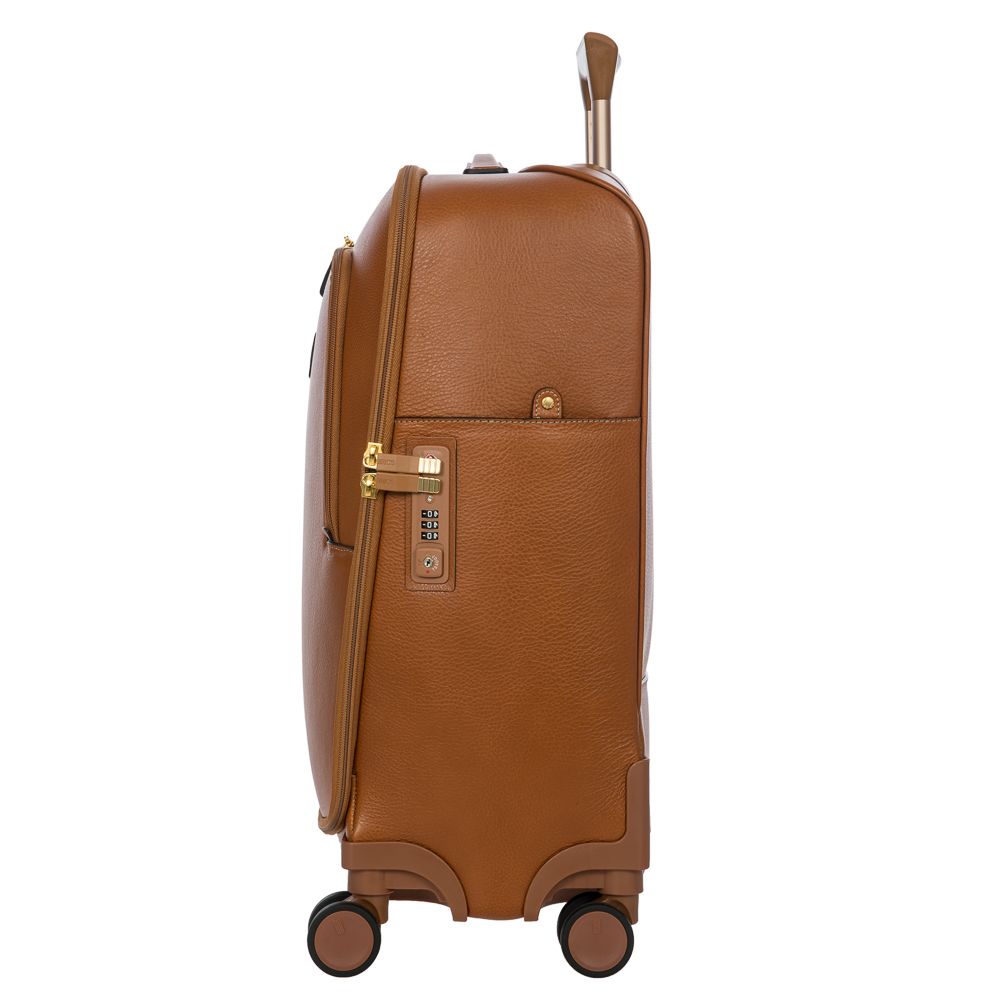Life Pelle 21" Spinner Carry-on - Cognac