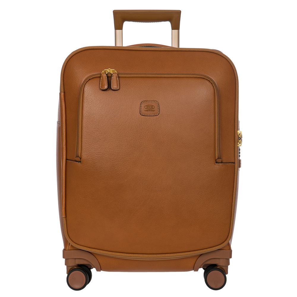 Life Pelle 21" Spinner Carry-on - Cognac