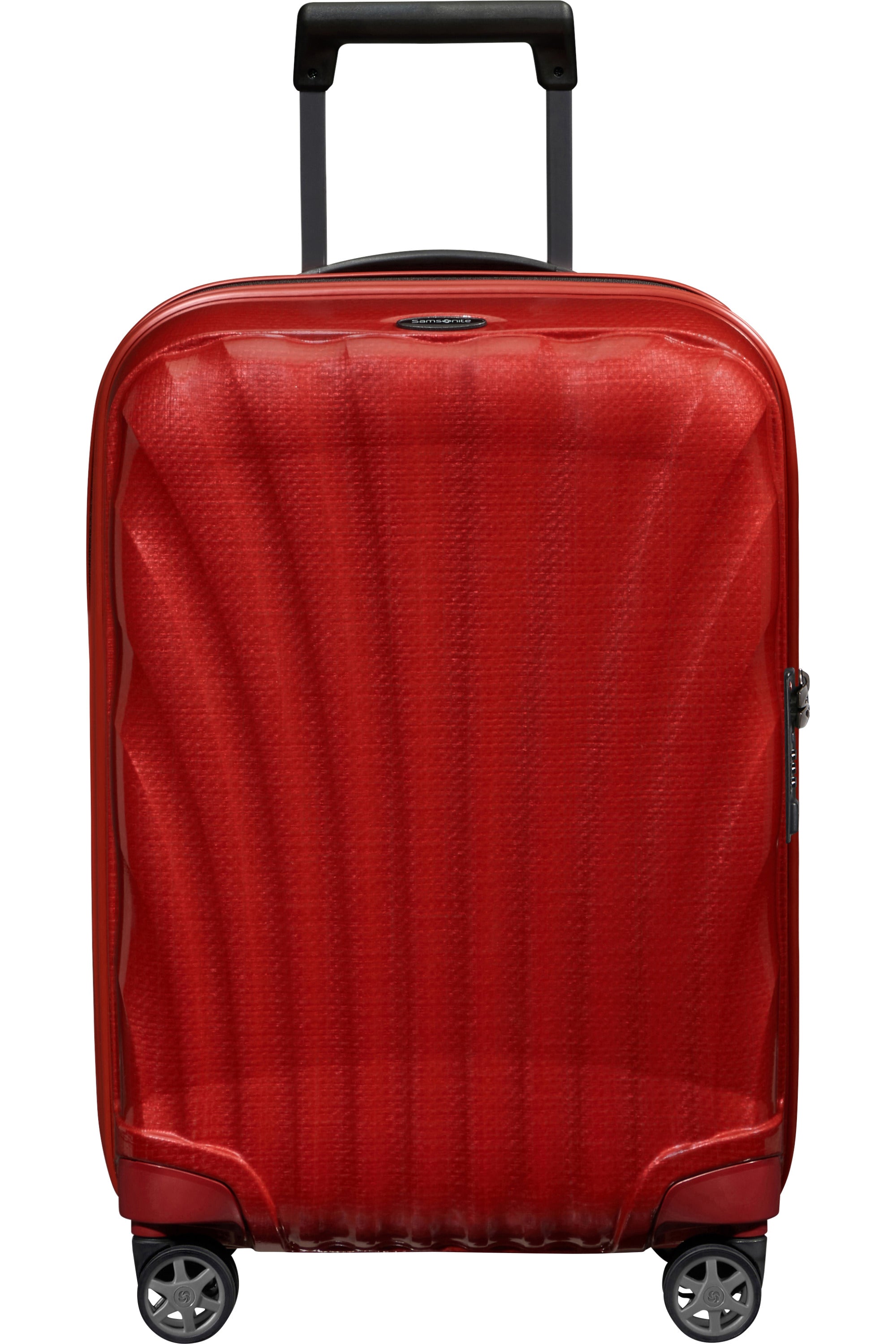 C-Lite Spinner (4 wheels) 55cm Expandable Cabin - Chili Red