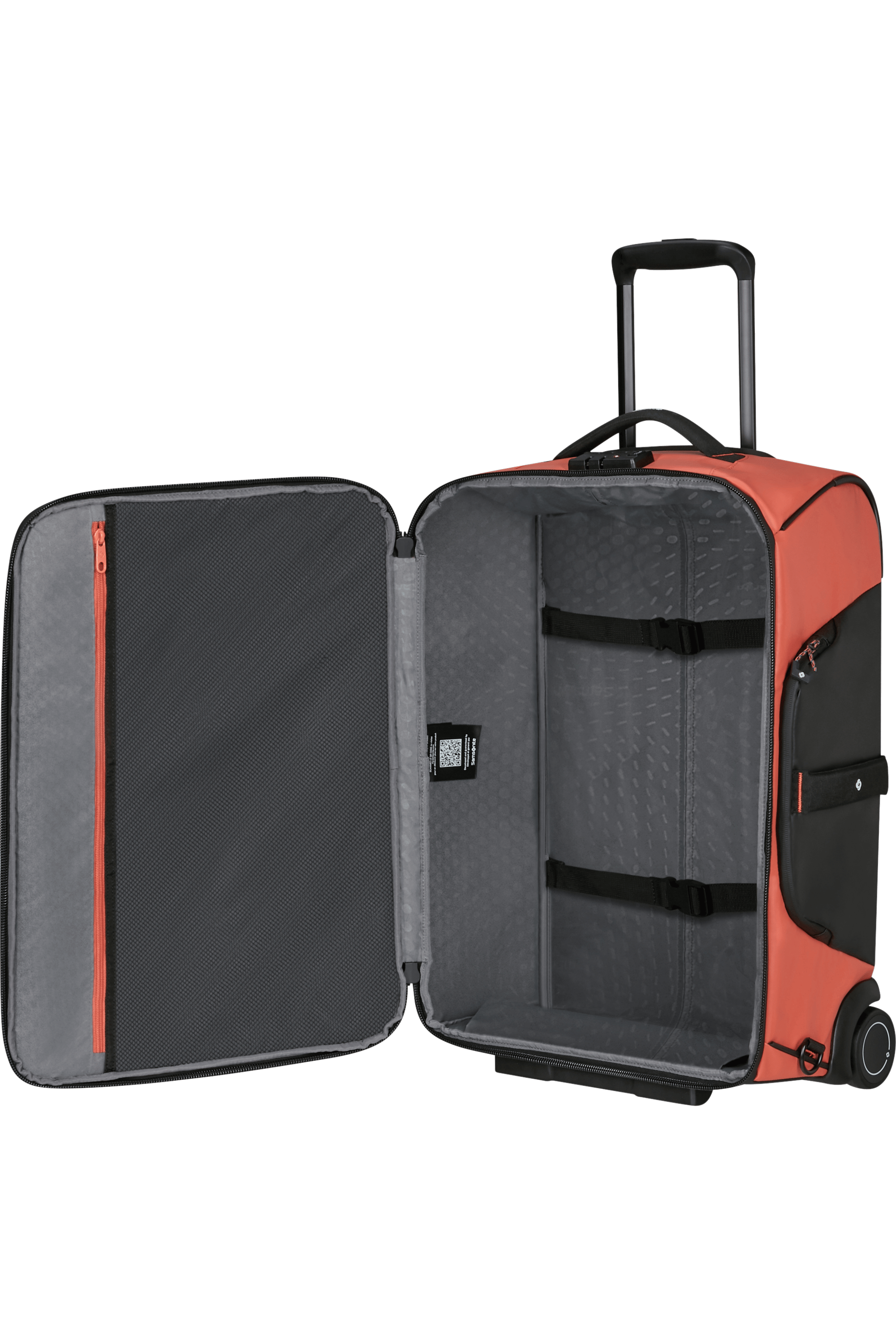 ECODIVER Duffle with wheels 55cm backpack - Clay