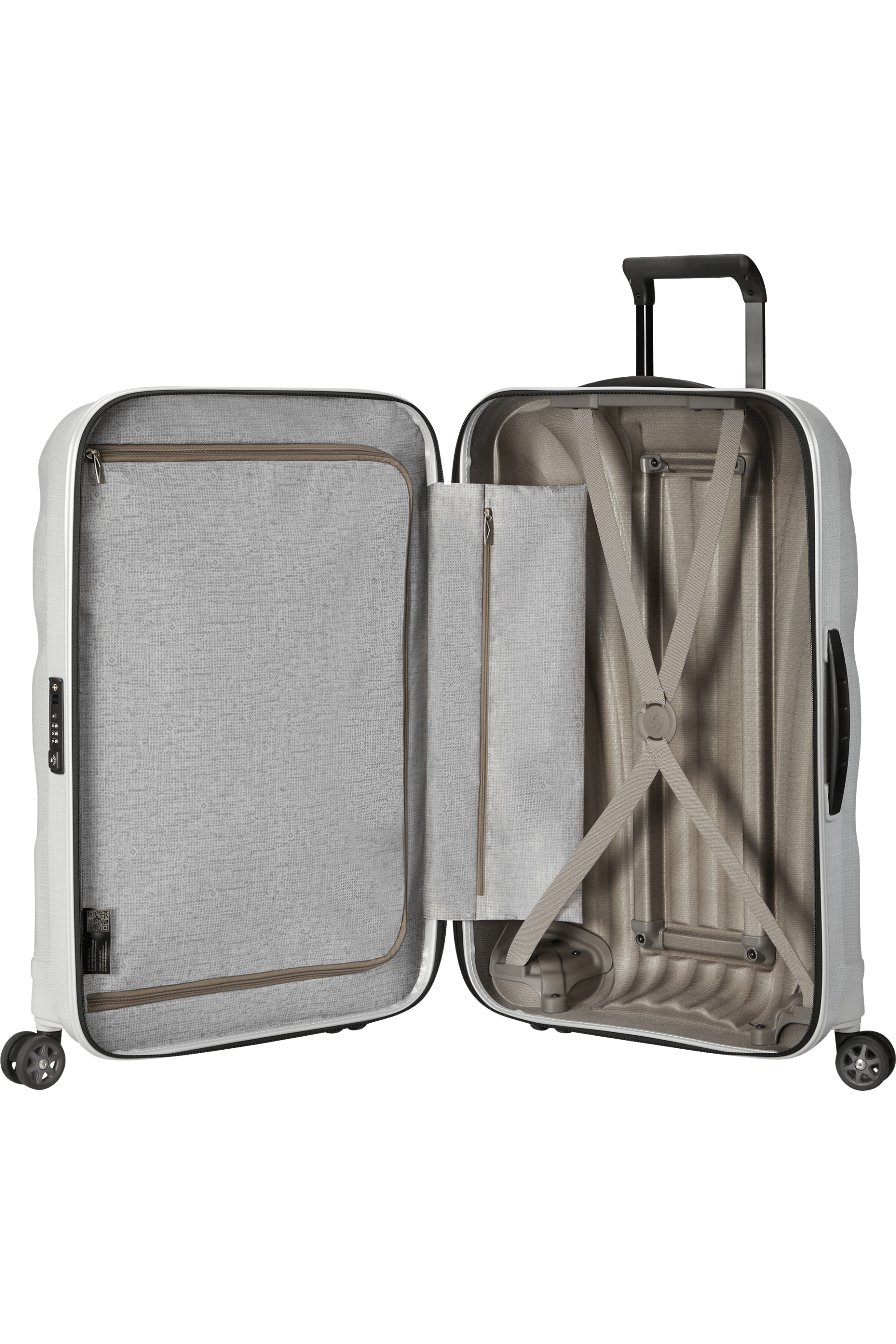 C-Lite Spinner (4 wheels) 81cm - Off White