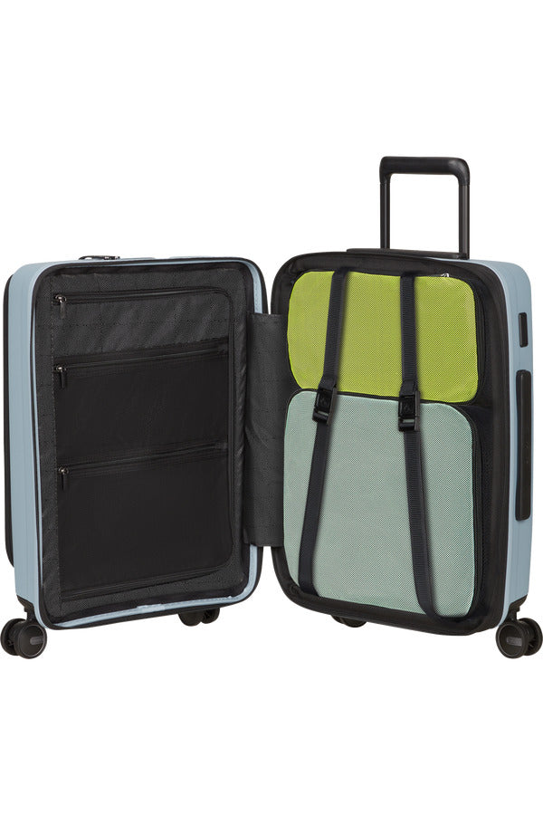 RESTACKD Spinner Expandable (4 wheels) 55cm Easy Access - Fog Blue