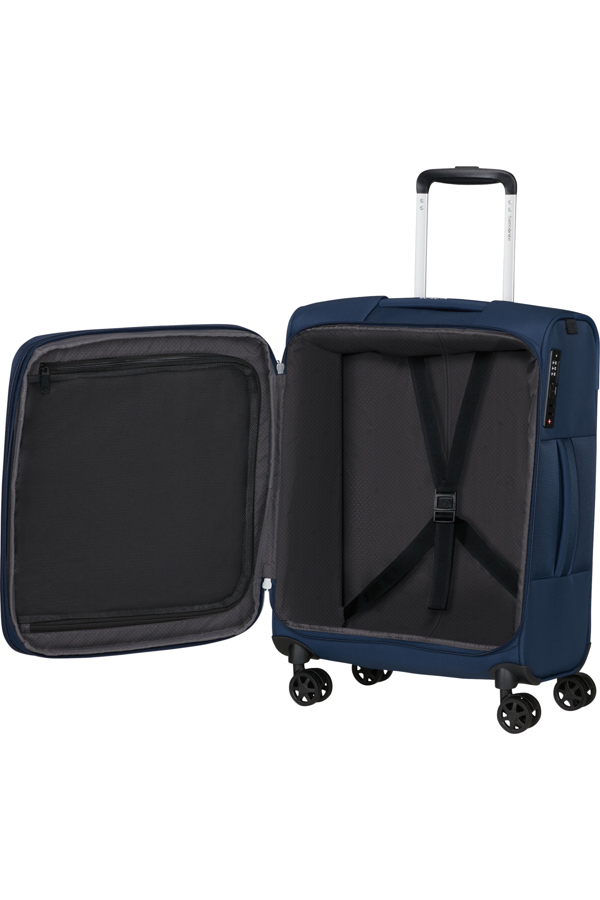 GOTWIST Spinner Expandable (4 wheels) 55cm - Navy Blue