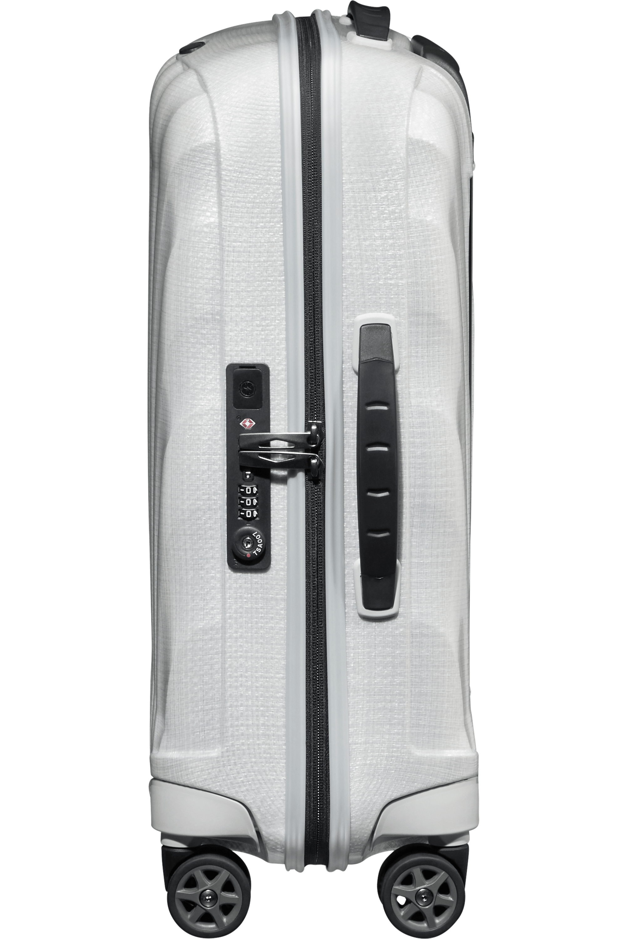 C-Lite Spinner (4 wheels) 55cm Expandable Cabin - Off White