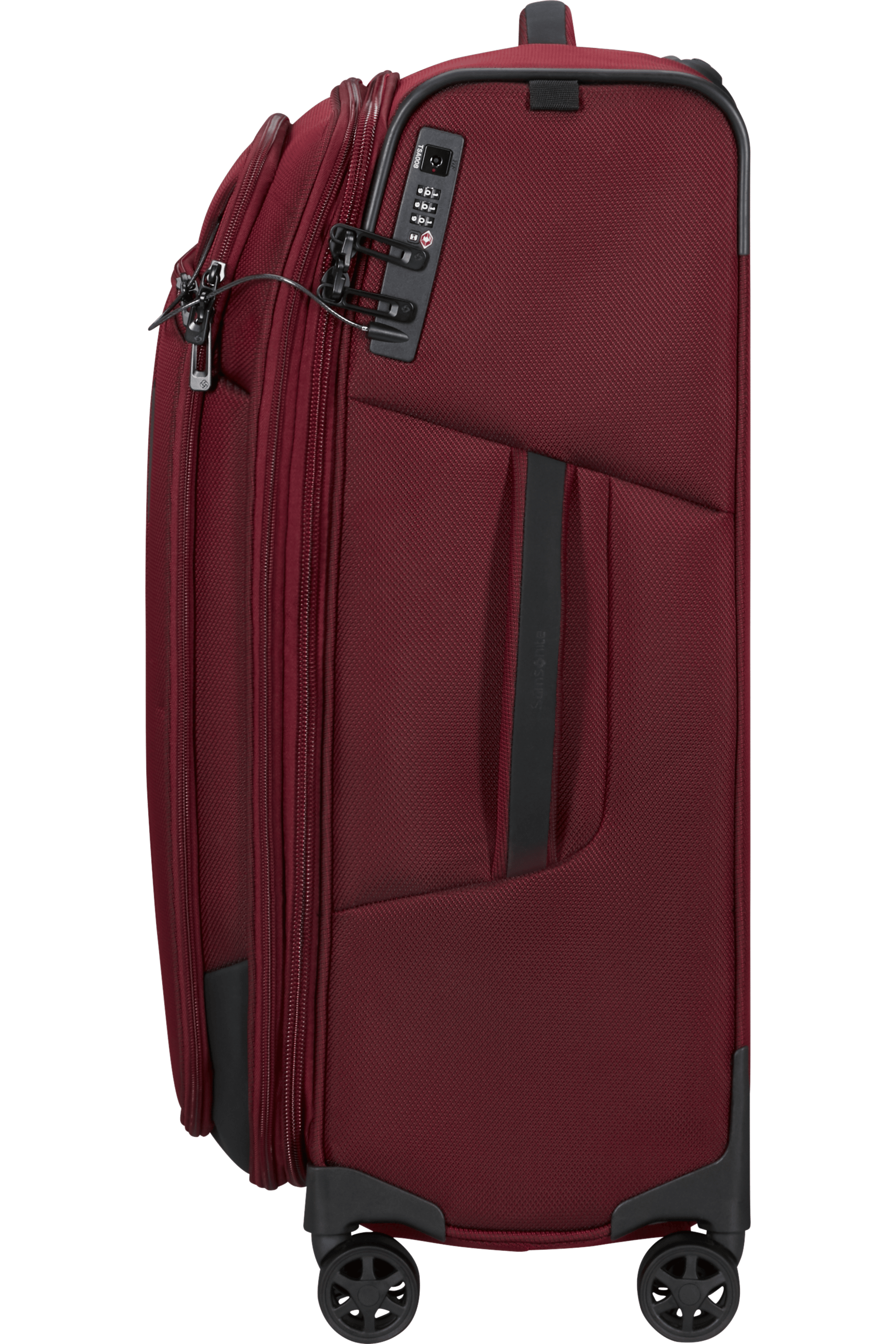 RESPARK 67cm Spinner Expandable (4 wheels) - Burgundy
