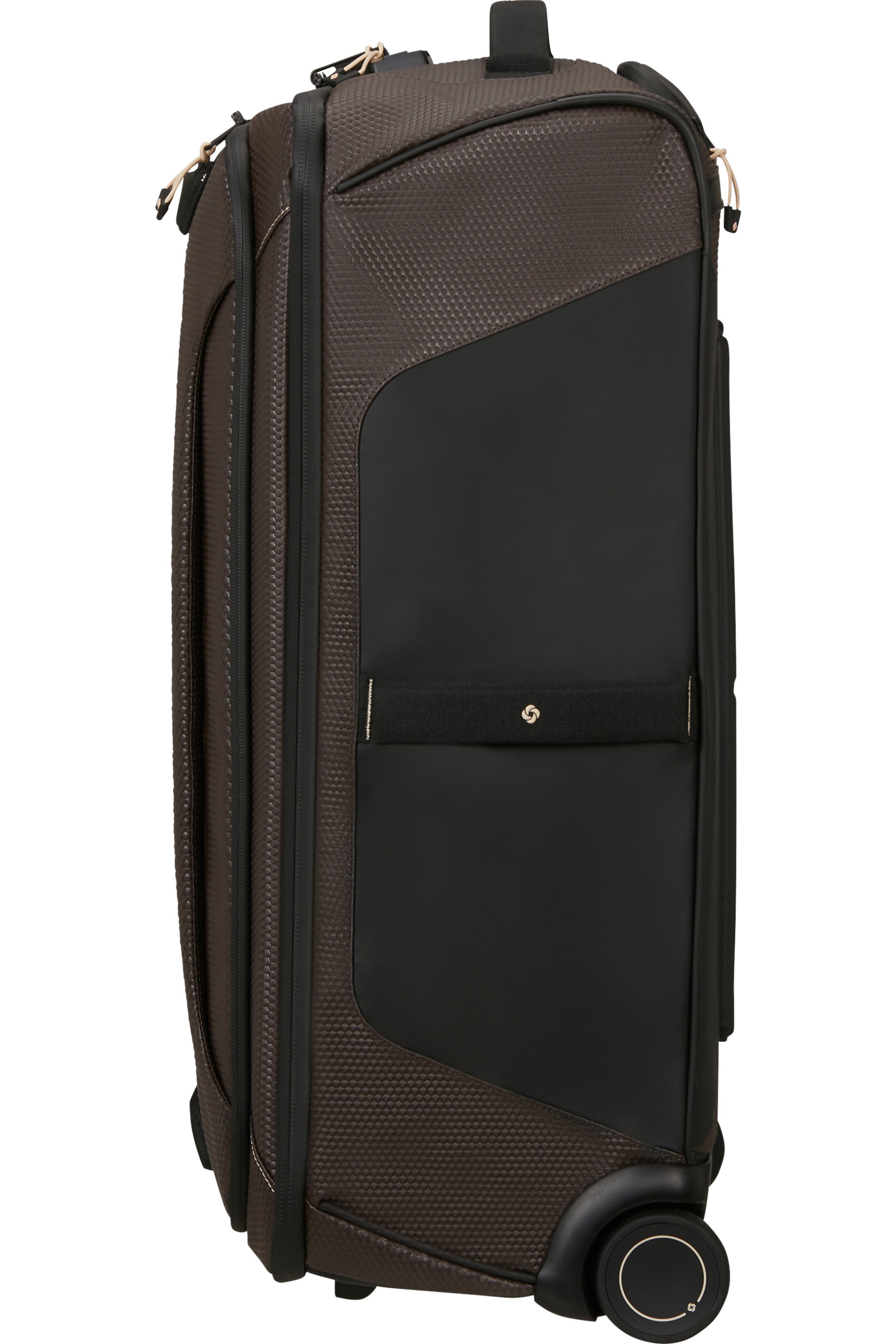 ECODIVER Duffle with wheels 67cm - Coffee Bean