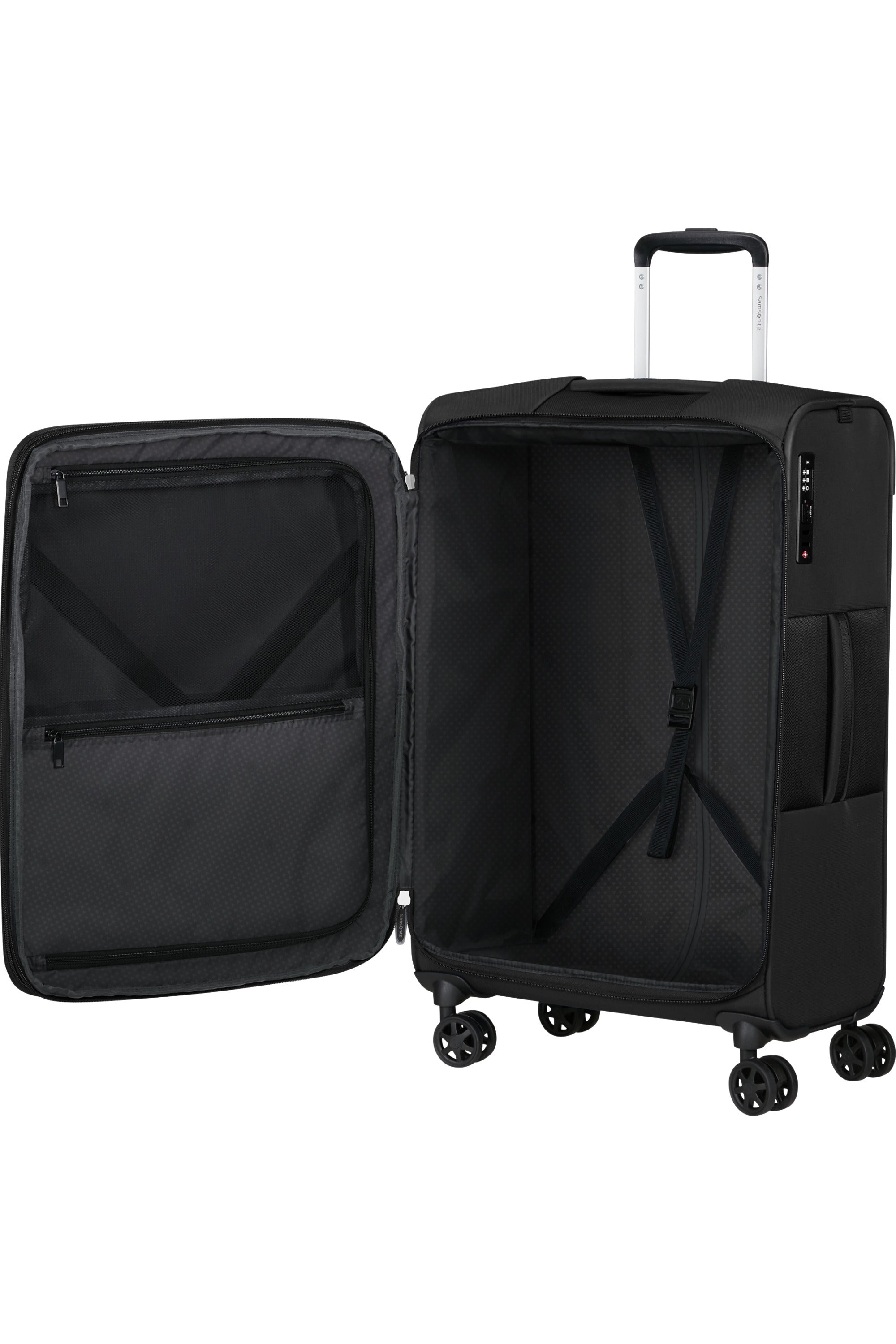 GOTWIST Spinner Expandable (4 wheels) 68cm - Black