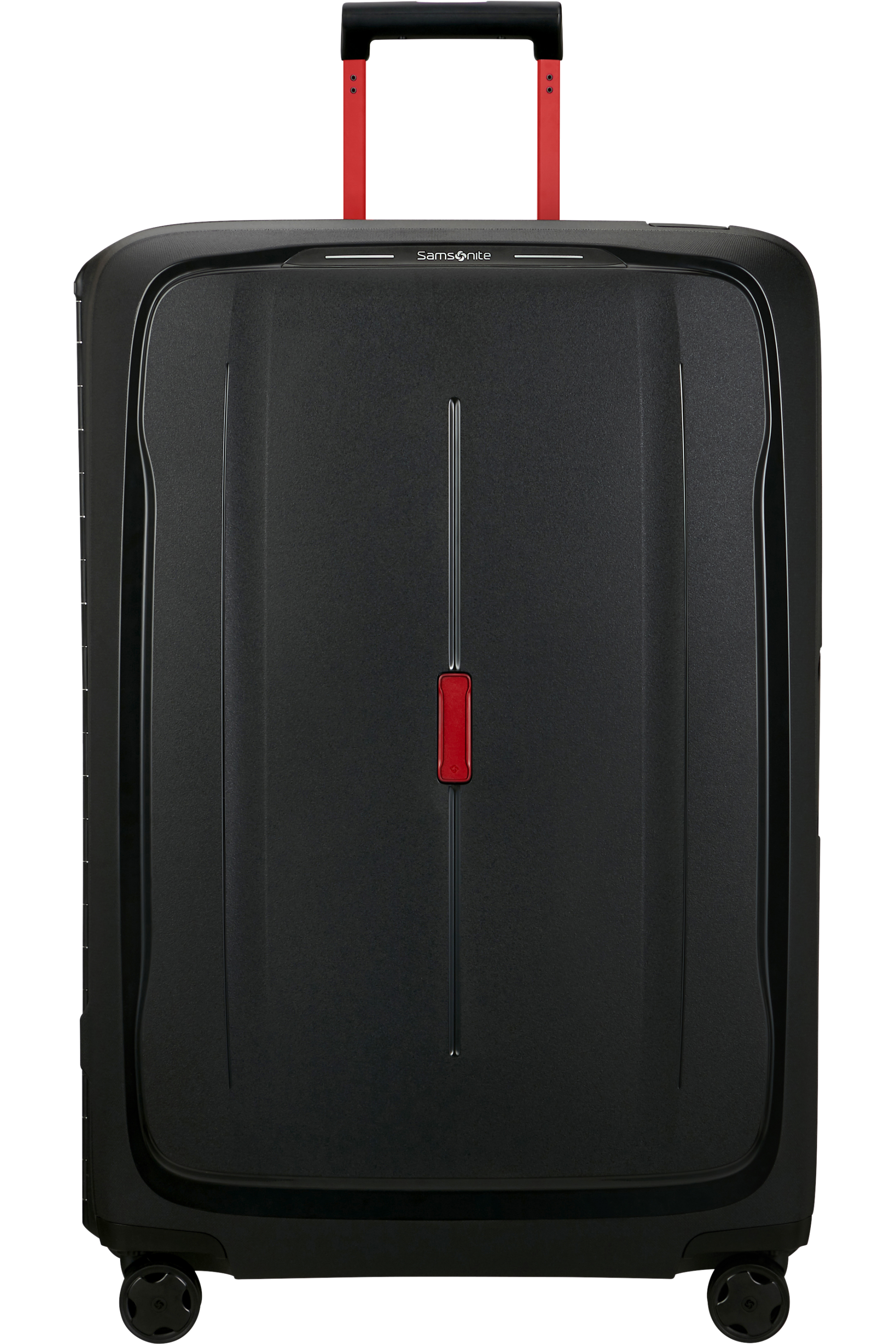 ESSENS Spinner (4 wheels) 81cm - Charcoal/Red