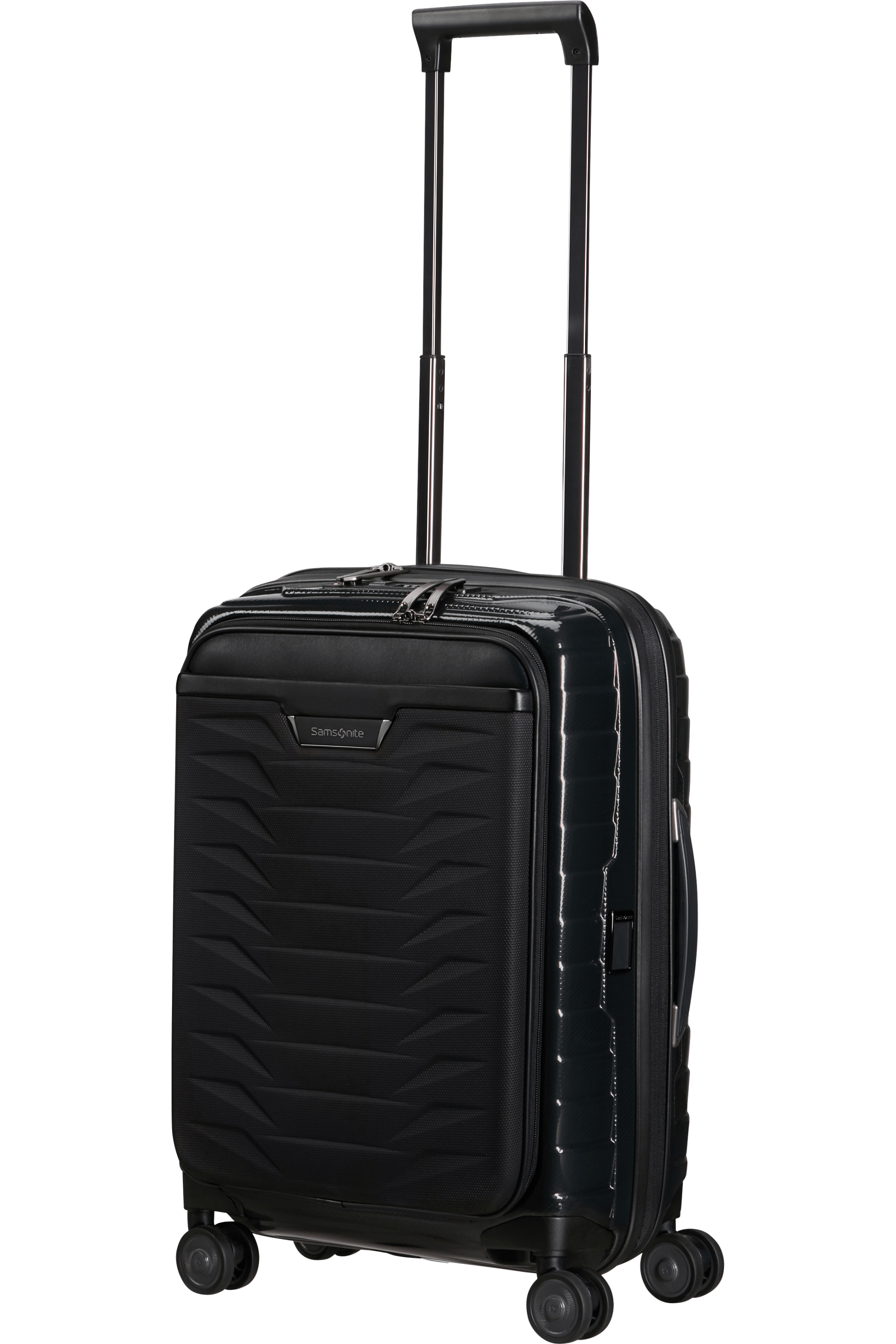PROXIS 55cm Easy Access Spinner Expandable (4 wheels) - Black