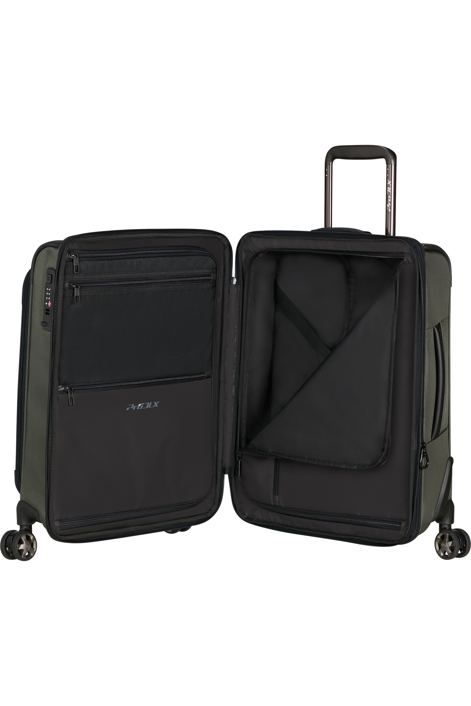 PRO-DLX 6 Spinner Expandable (4 wheels) 55cm - London Luggage