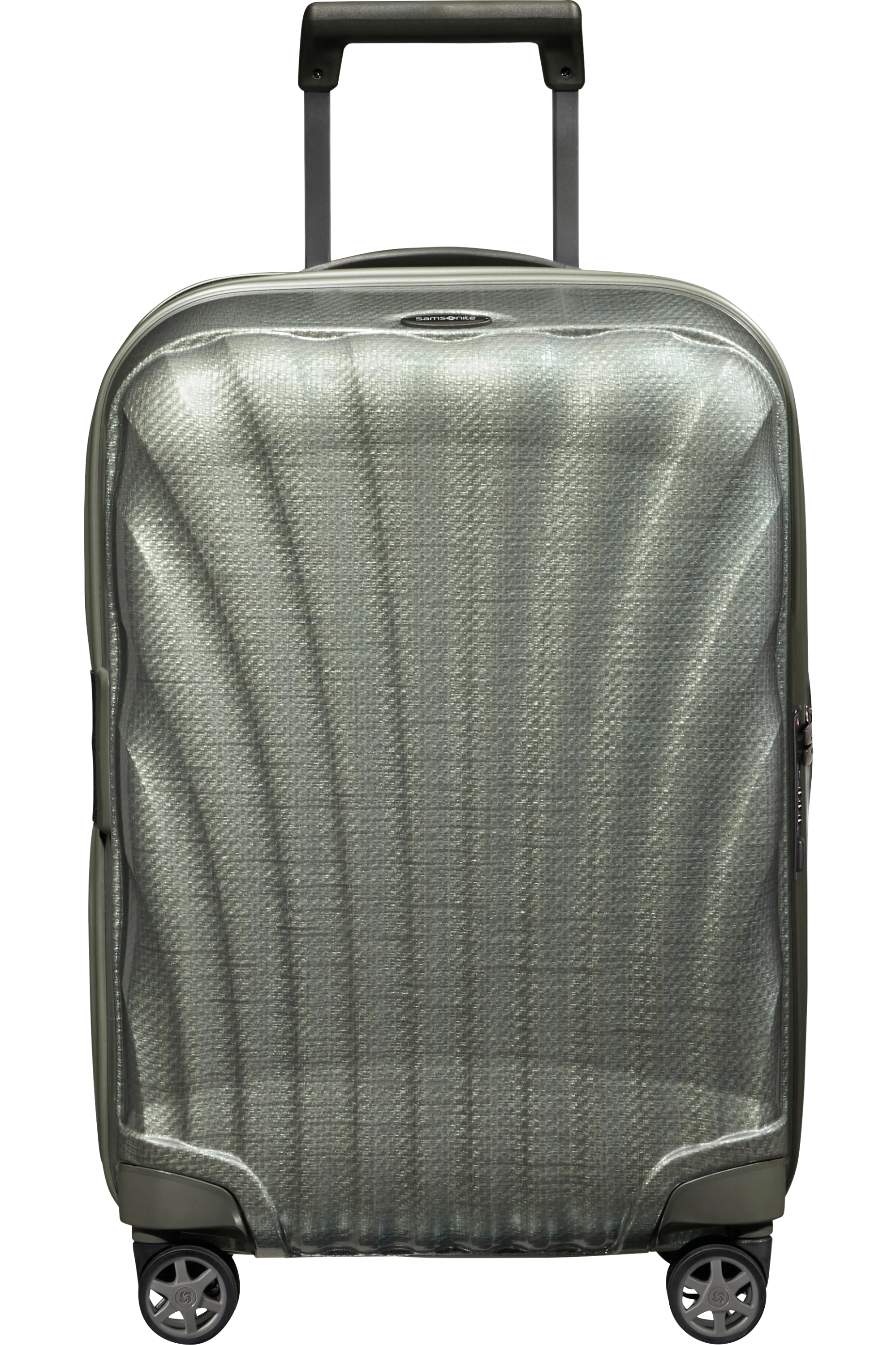 C-Lite Spinner (4 wheels) 55cm Expandable Cabin - Metallic Green