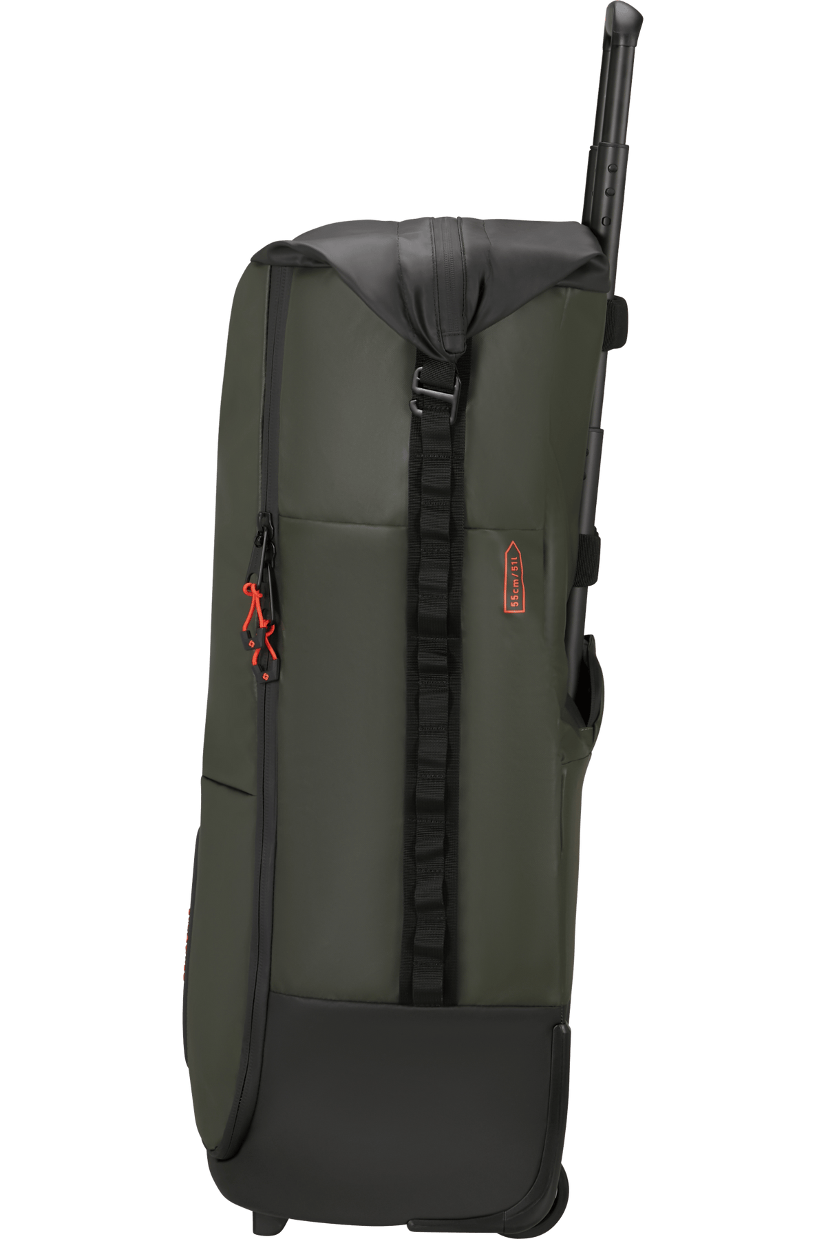 ECODIVER Foldable duffle with wheels 4-in-1 - Climbing Ivy