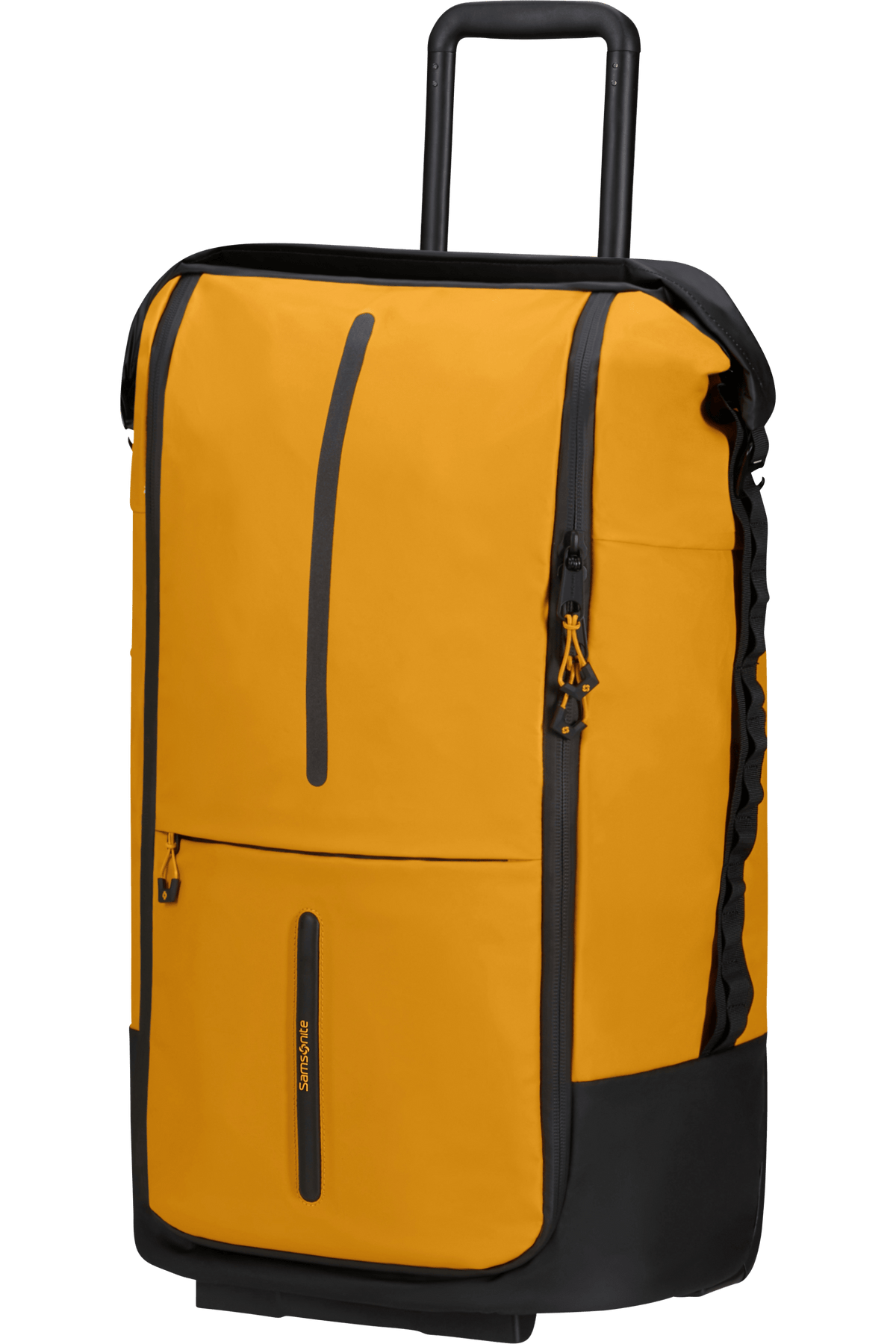 ECODIVER Foldable duffle with wheels 4-in-1 - Yellow