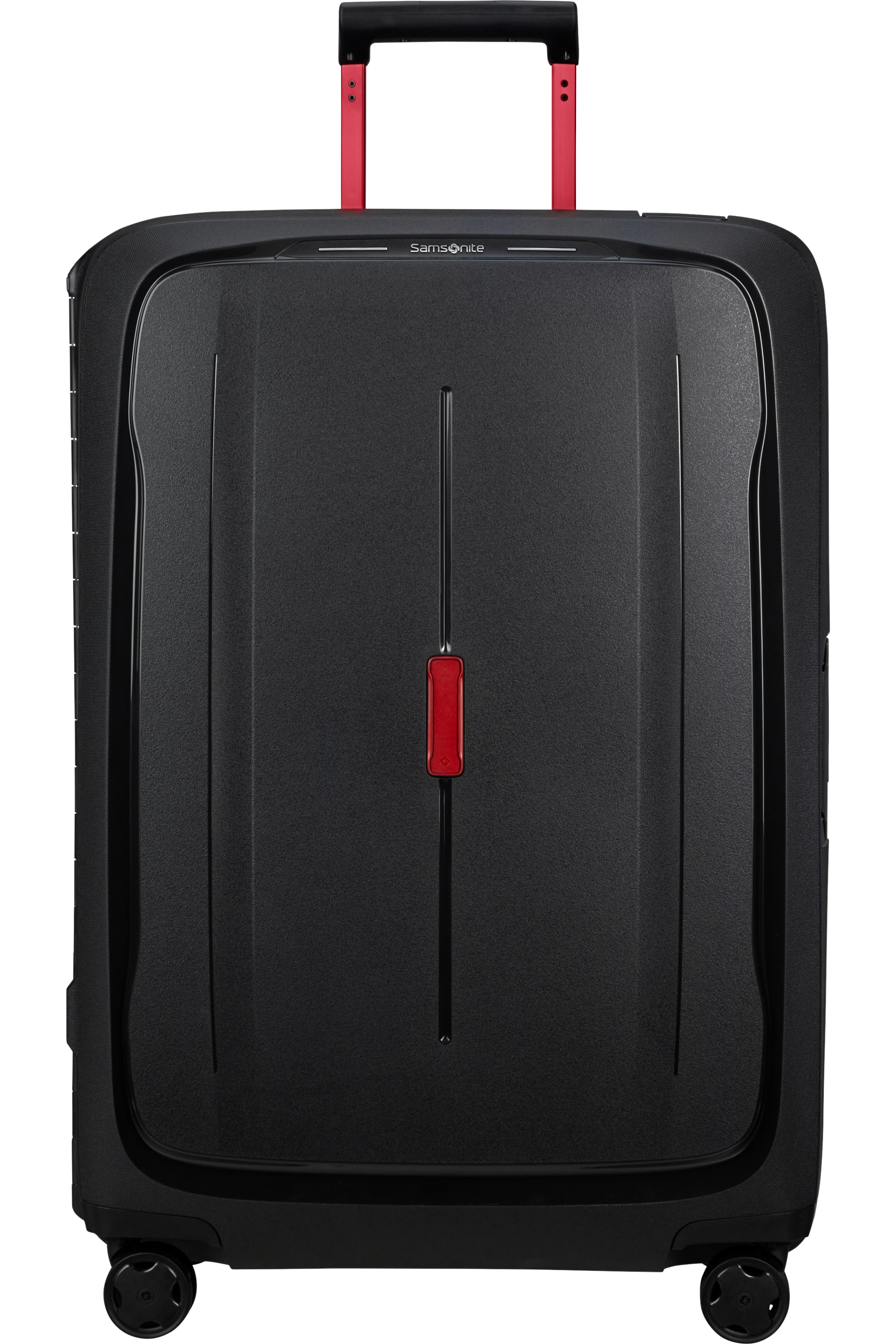 ESSENS Spinner (4 wheels) 75cm - Charcoal/Red