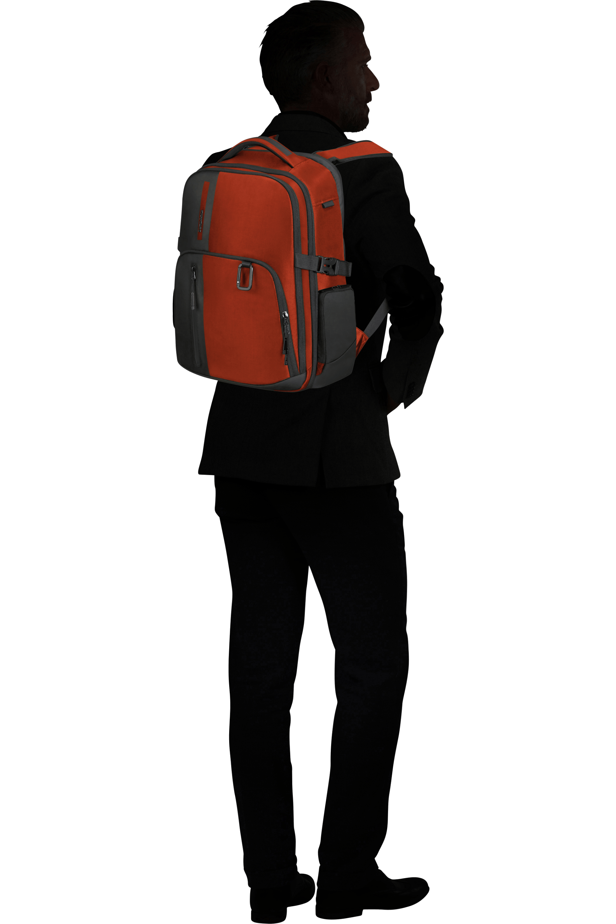 BIZ2GO Backpack Daytrip 15.6" - Terracotta Red