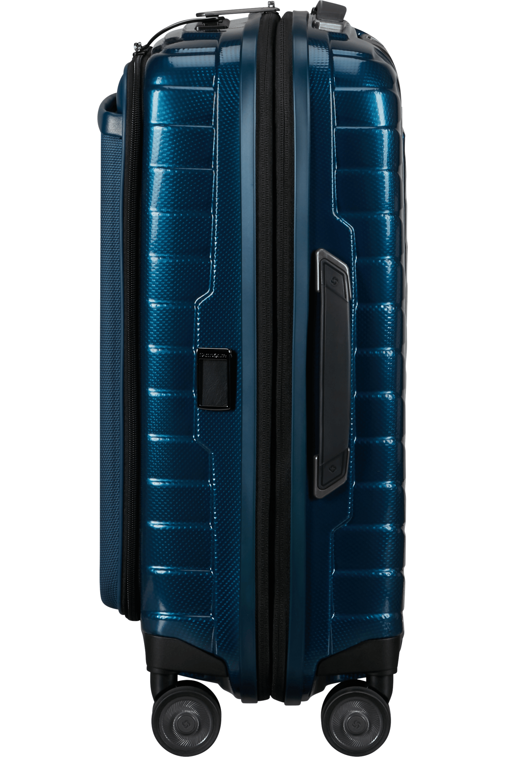 PROXIS 55cm Easy Access Spinner Expandable (4 wheels) - Petrol Blue