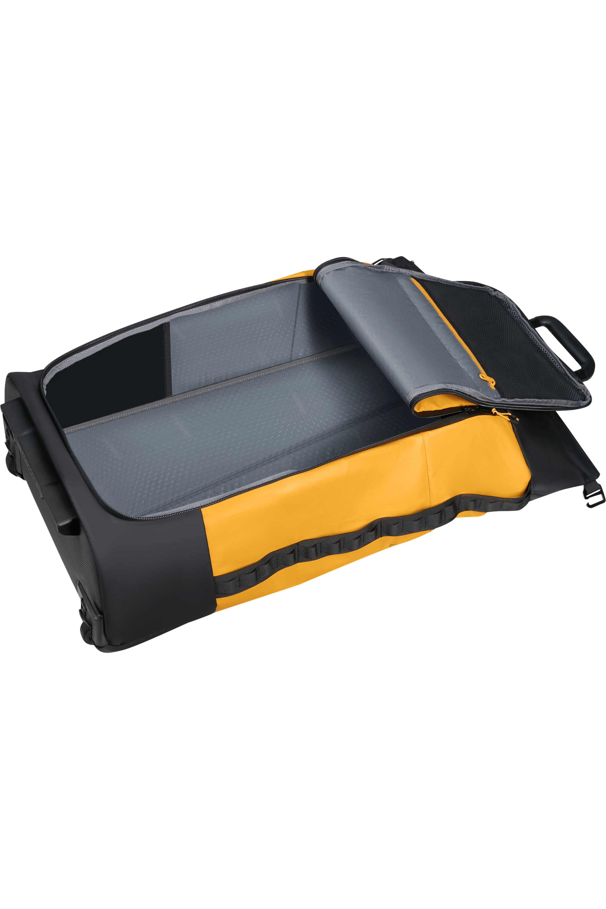 ECODIVER Foldable duffle with wheels 4-in-1 - Yellow