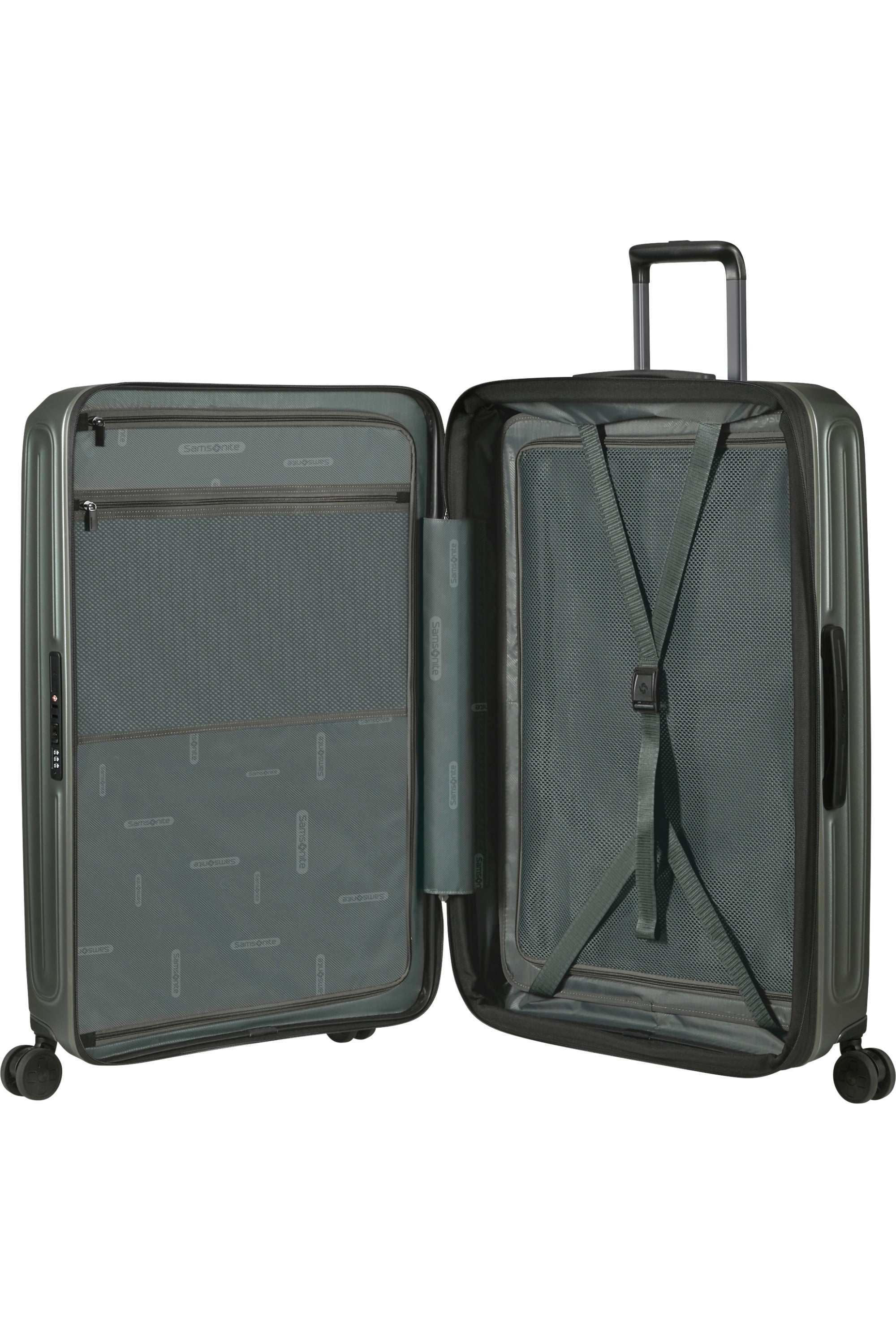 2WANDER Spinner Expandable (4 wheels) 75cm - Matt Sage Khaki